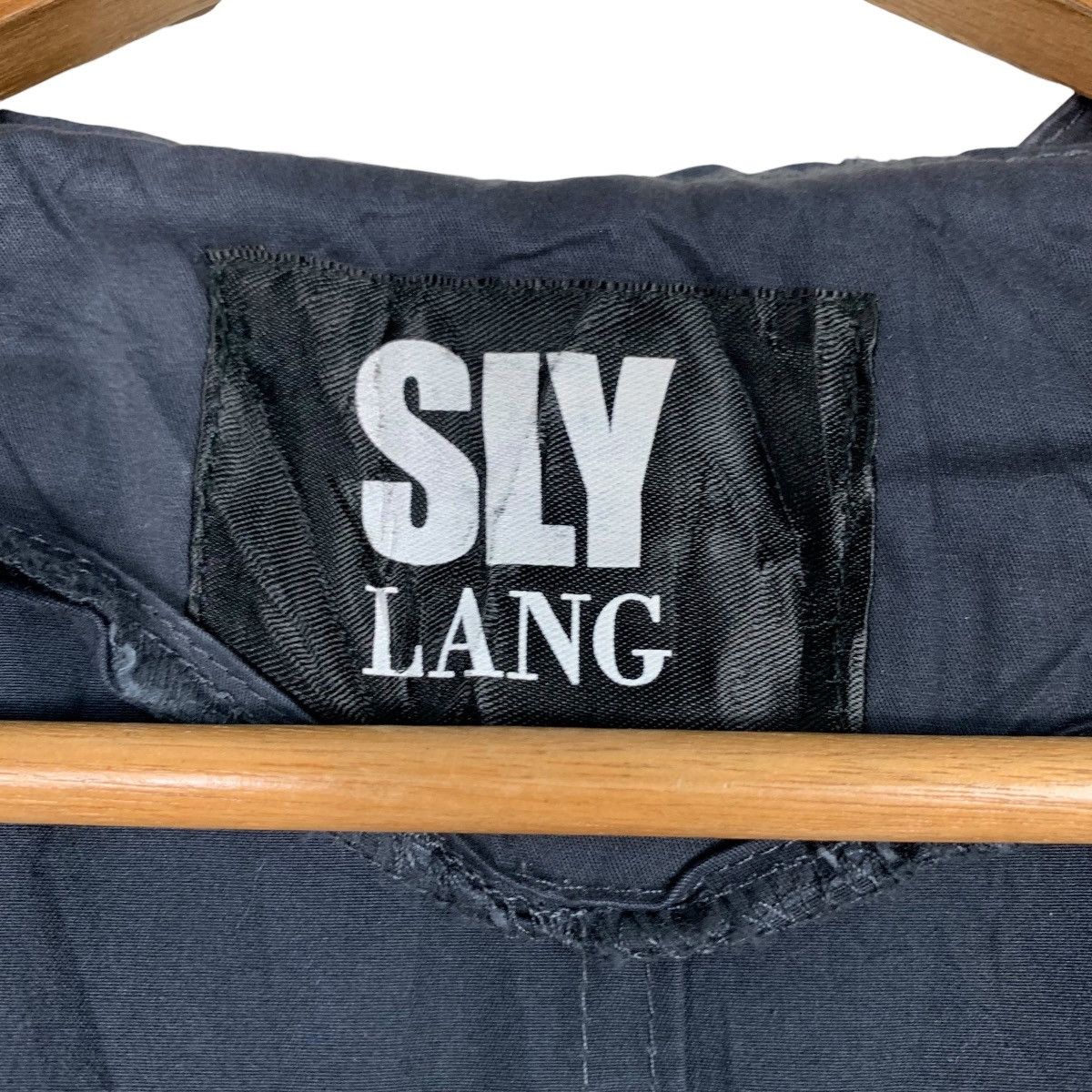 Japanese Brand SLY LANG Navy Blue Fishtail Parka Jacket #2299-C102 Size US S / EU 44-46 / 1 - 15 Thumbnail