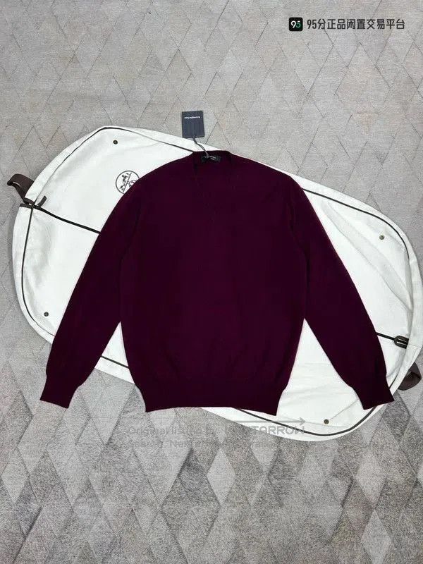 Ermenegildo Zegna Zegna Pure Cashmere Classic Unisex Sweater. Size US M / EU 48-50 / 2 - 3 Thumbnail
