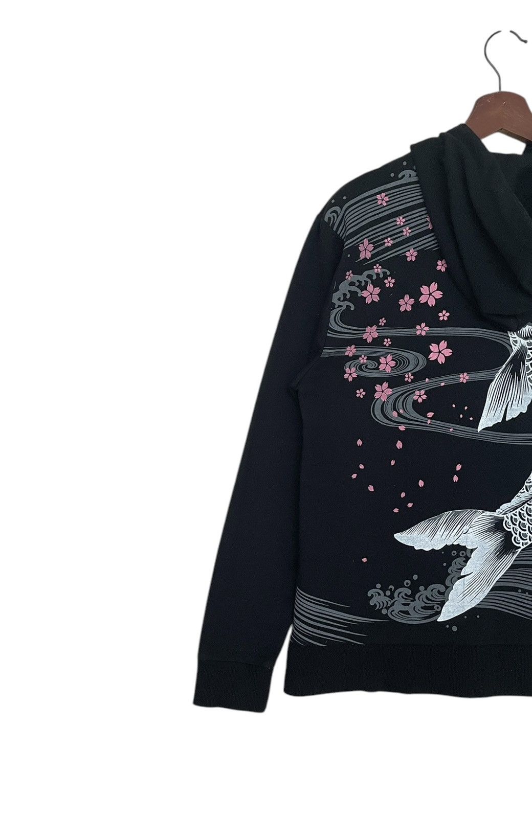 Japanese Brand Vintage Japanese Brand Koi Fish Hoodies 1990s Size US XL / EU 56 / 4 - 3 Thumbnail