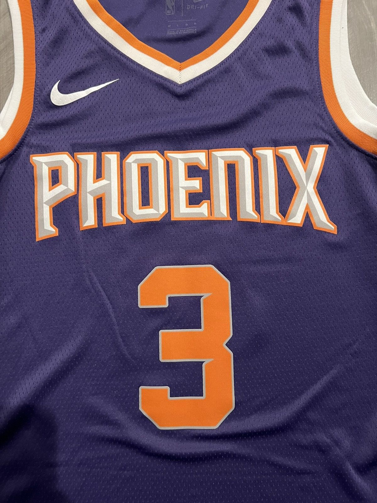 Nike Size L Nike Phoenix Suns Chris Paul 2020 Purple Icon Jersey Size US L / EU 52-54 / 3 - 3 Thumbnail