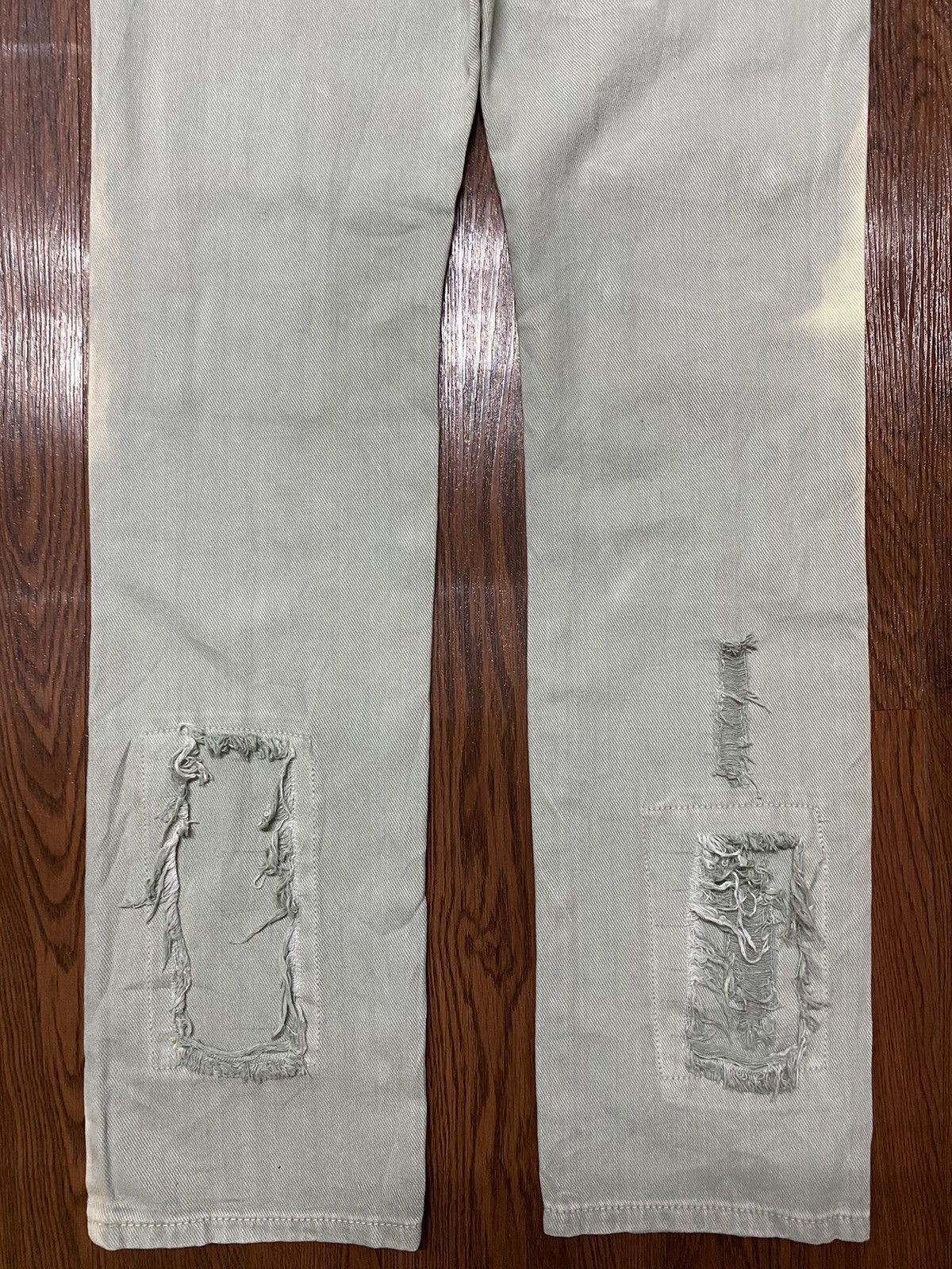 Japanese Brand Vintage Japanese Brand Distressed Loose Jeans Size US 32 / EU 48 - 6 Thumbnail