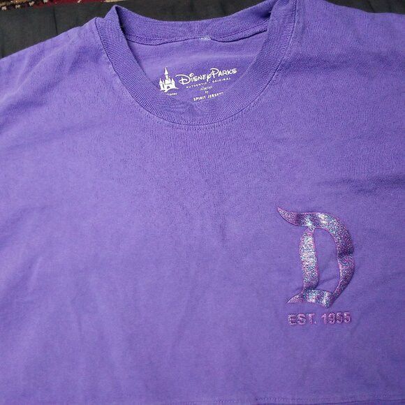 Disney Spirt Jersey Disney Land Purple Long Sleeve Shirt Size L / US 10 / IT 46 - 3 Thumbnail