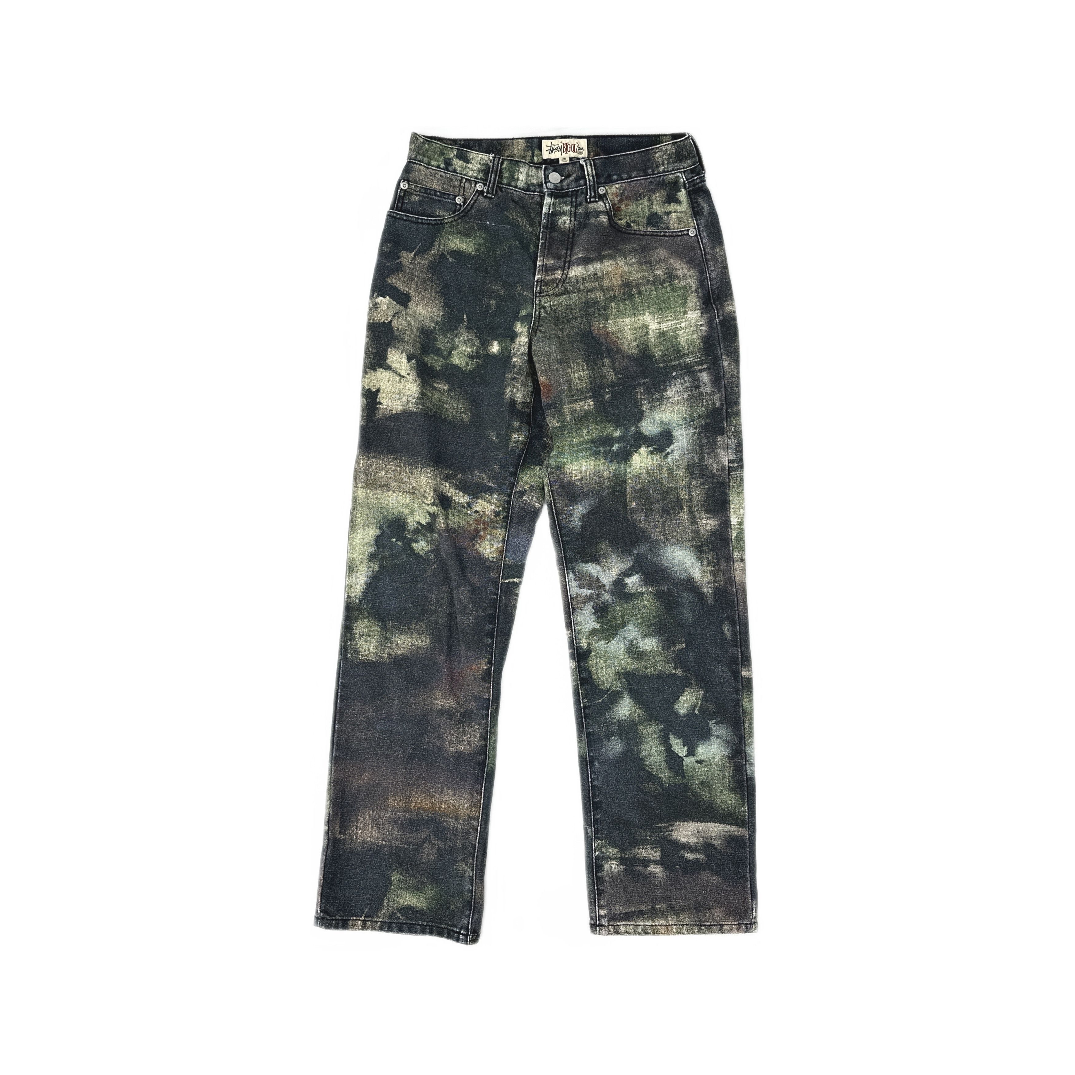 Stussy Lucien Smith Tigris Canvas Big Ol Jeans Tiger Camo Pants