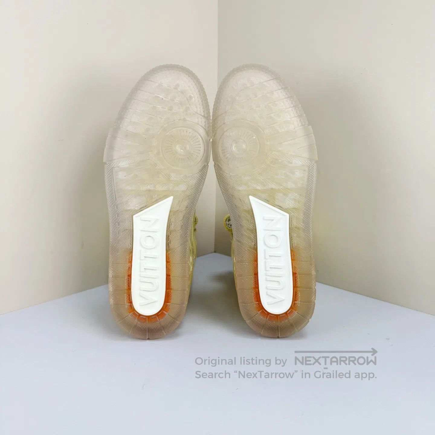 Louis Vuitton Louis Vuitton Transparent High-Top Trainer Sneakers| Size US 8.5 / IT 38.5 - 5 Thumbnail