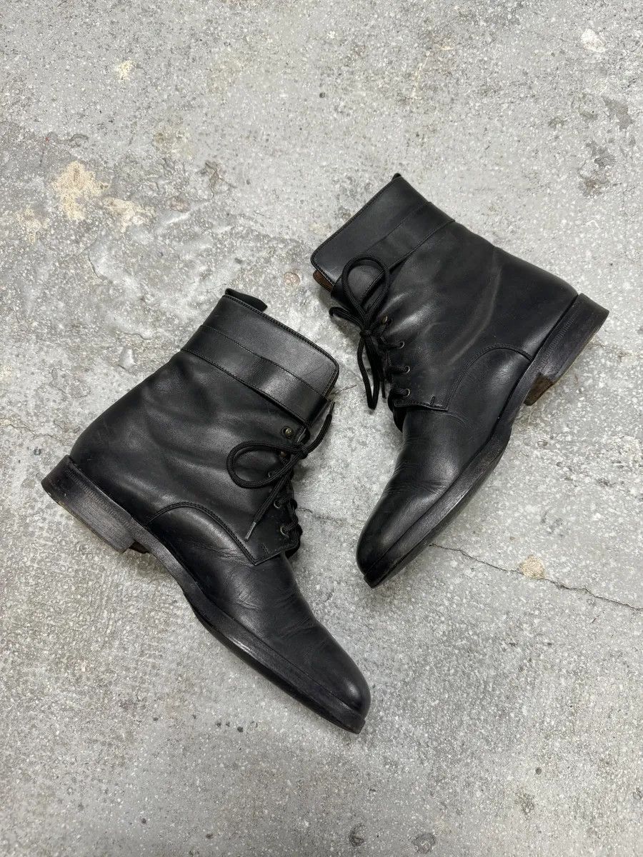 Dolce & Gabbana FW2000 Dolce & Gabbana Black Leather Boots Size US 7.5 / EU 40-41 - 5 Thumbnail