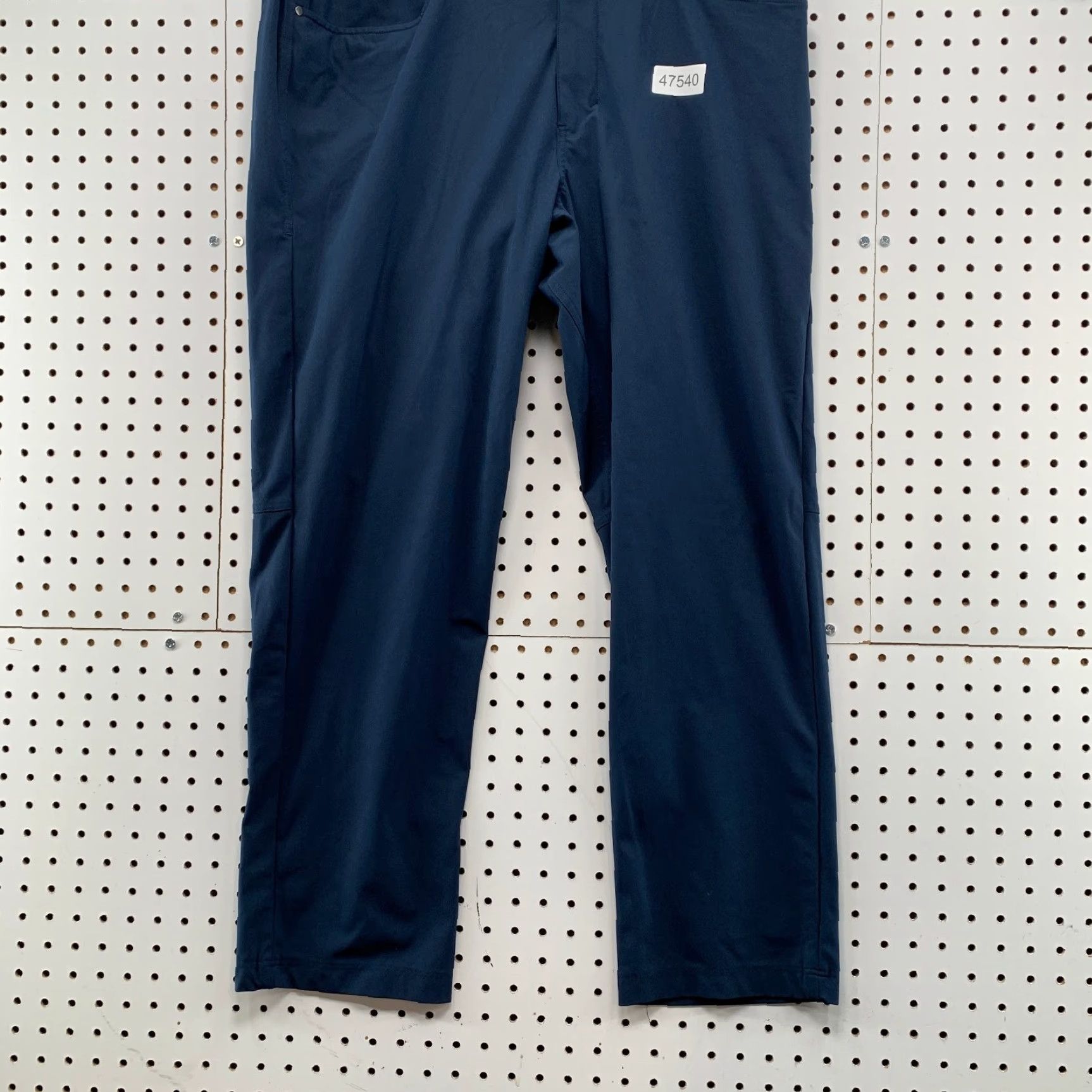 Lululemon Lululemon Chino Pants Mens 36X30.5 Navy Blue Straight Fit Work City Pants Size US 36 / EU 52 - 5 Thumbnail