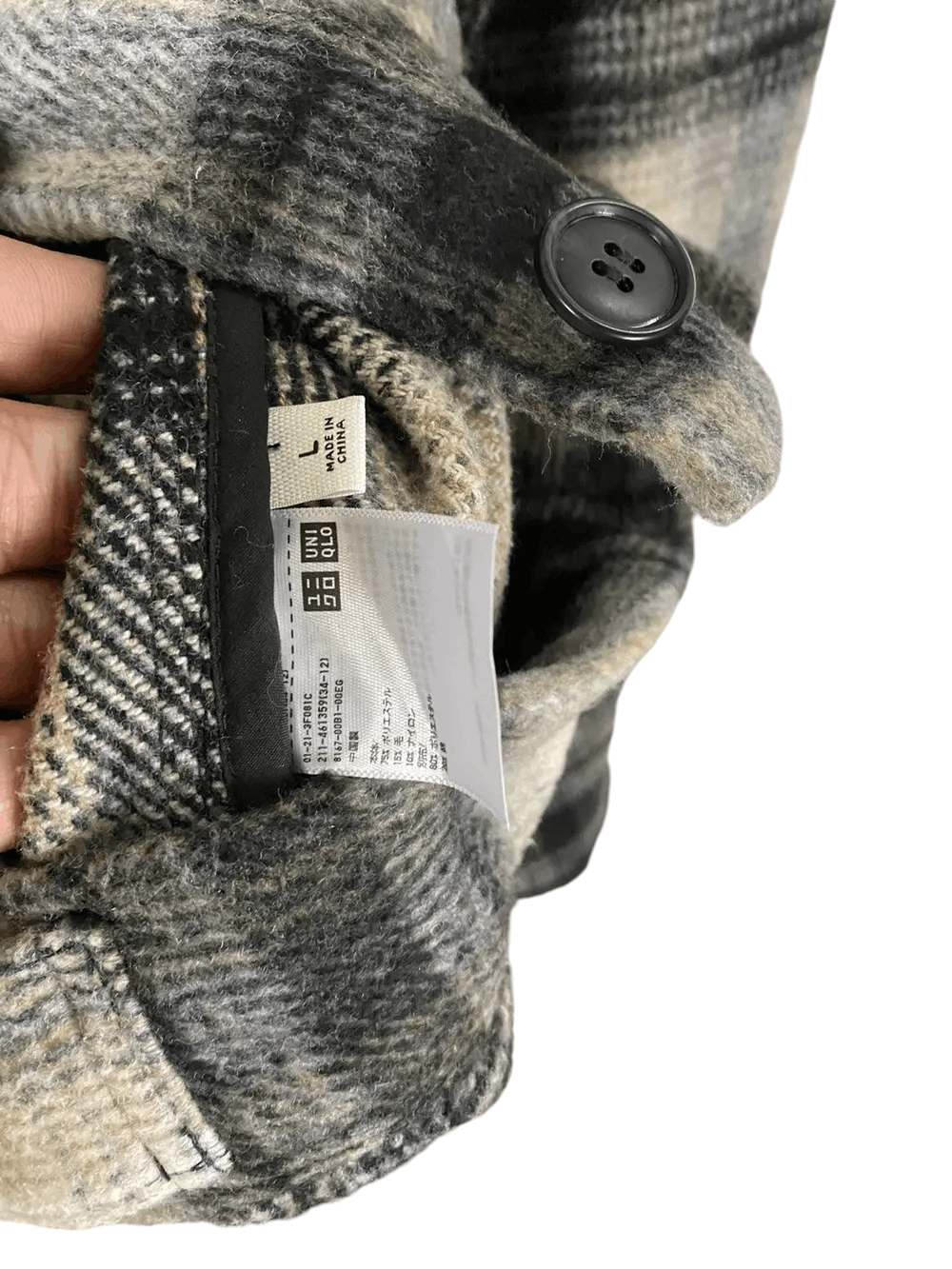 Uniqlo × Vintage Vintage Uniqlo Wool Flannel Jacket Pocket Size US XL / EU 56 / 4 - 7 Thumbnail