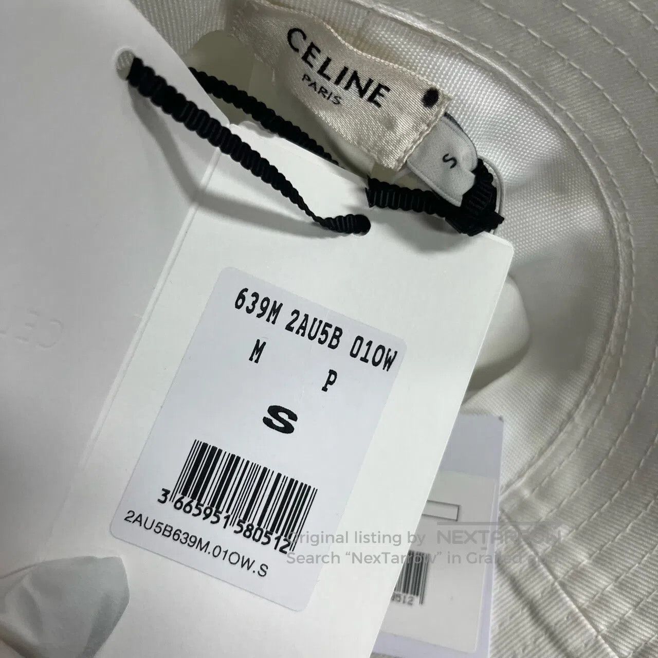 Celine CELINE Leisure logo-printed cotton fisherman's hat| Size ONE SIZE - 6 Thumbnail