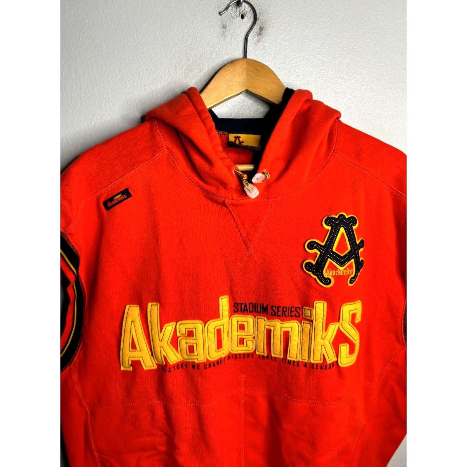 Akademiks Akademiks Hoodie Pullover Sweater Men's XL Orange 90s Y2K Size US XL / EU 56 / 4 - 2 Thumbnail
