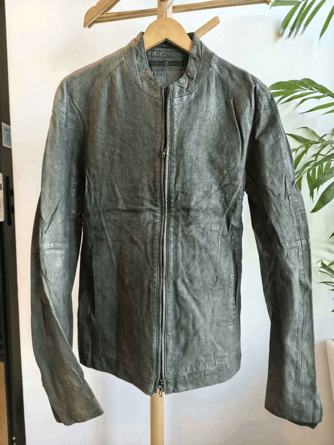 Sz 3 Julius 13SS Lamb Skin Leather Jacket