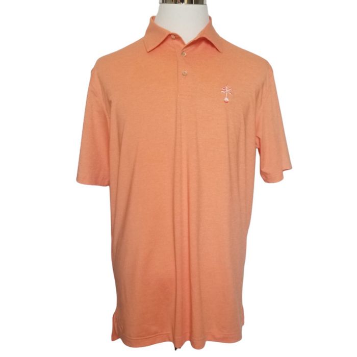 Peter Millar Peter Millar Summer Comfort Mens L Golf Polo Shirt Orange ...