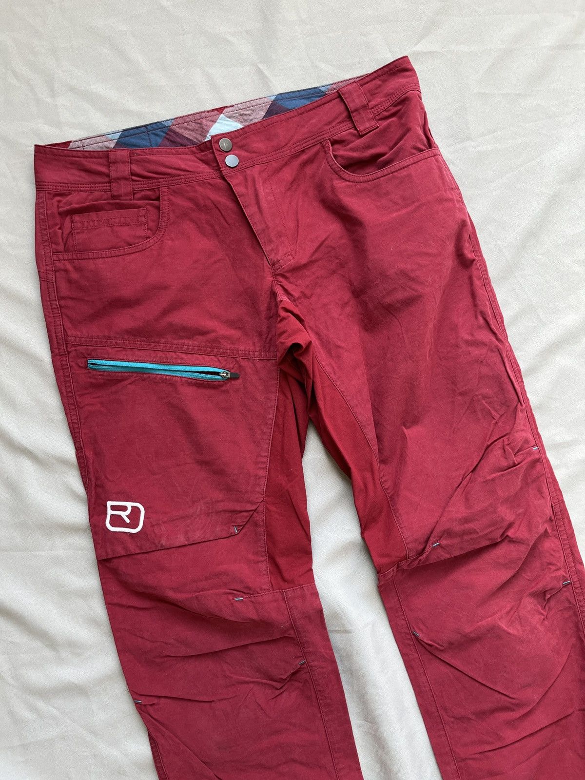 ORTOVOX ORTOVOX Red Outdoor Pants S Size 26" / US 2 / IT 38 - 3 Thumbnail