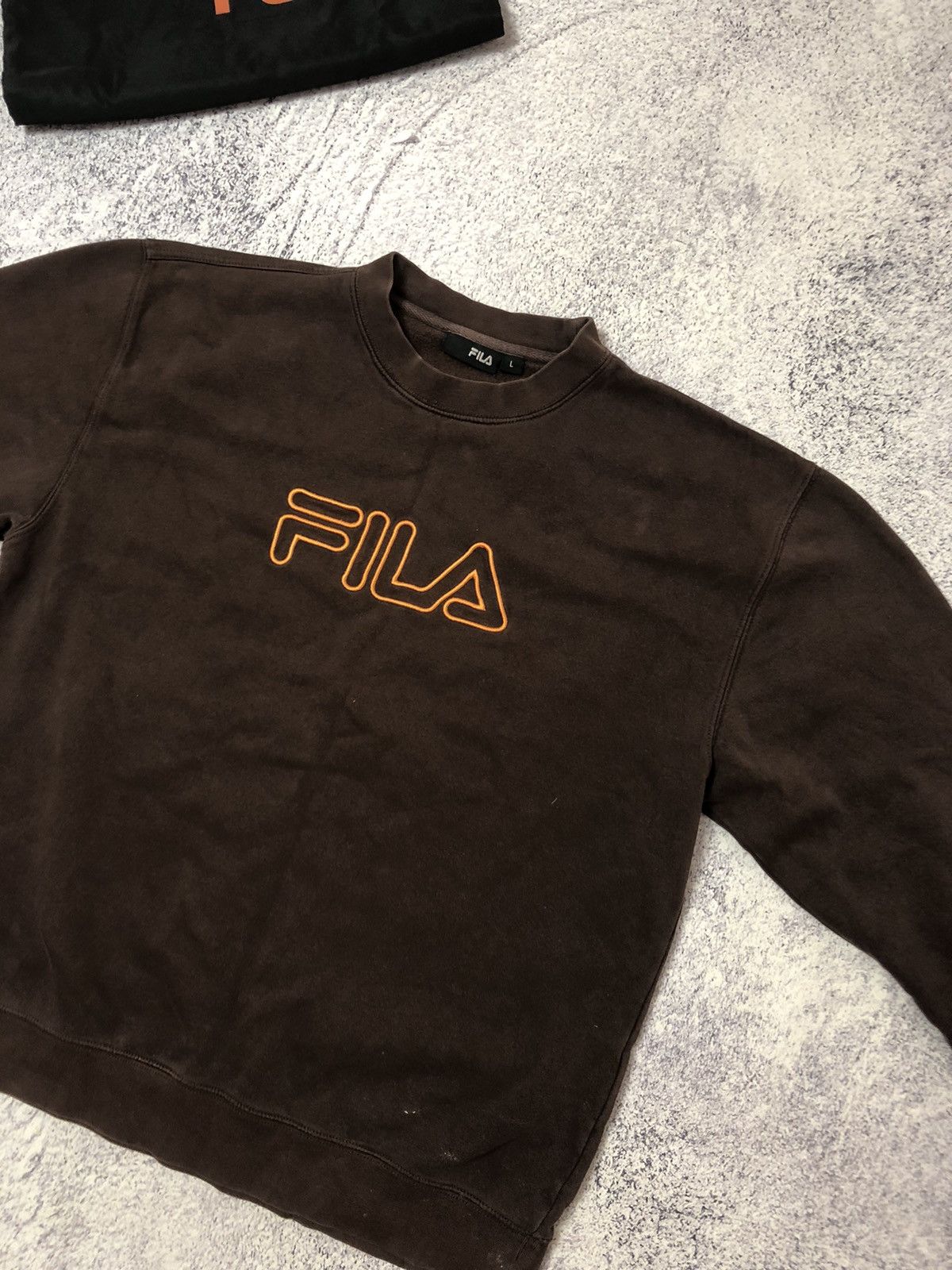 Fila Vintage sweaters Fila big logo size L vintage Size US L / EU 52-54 / 3 - 4 Thumbnail