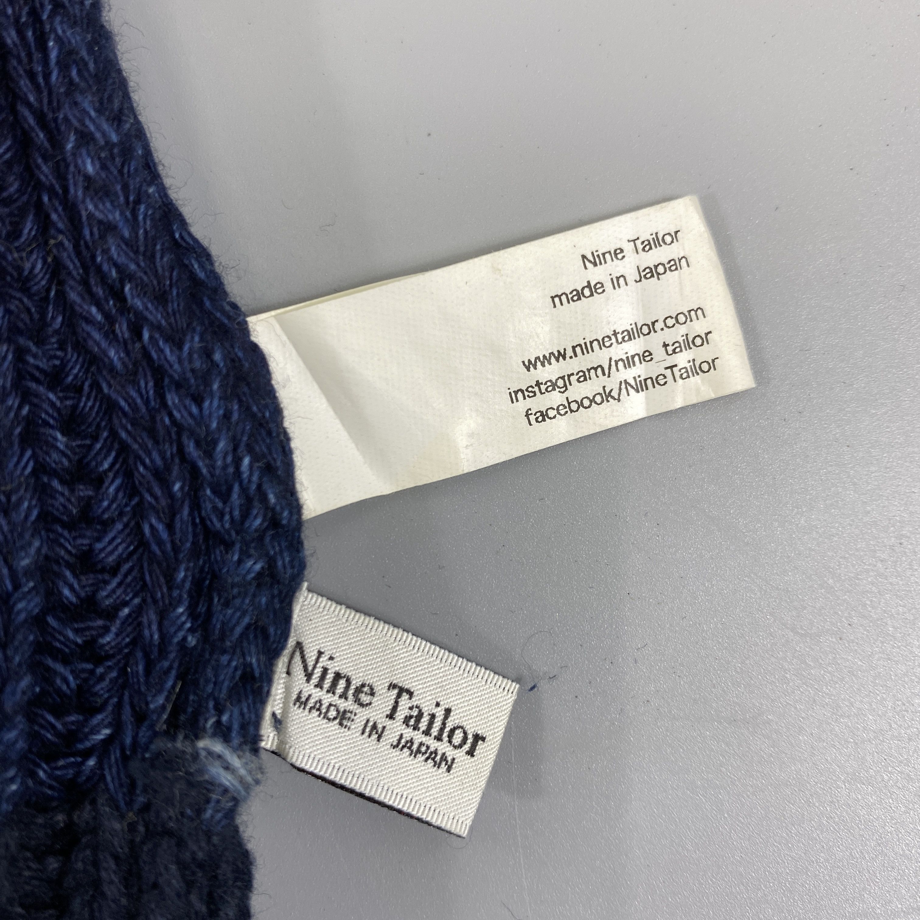 Japanese Brand Nine Tailor Snow Cap Beanie Hat -BN980 Size ONE SIZE - 8 Thumbnail