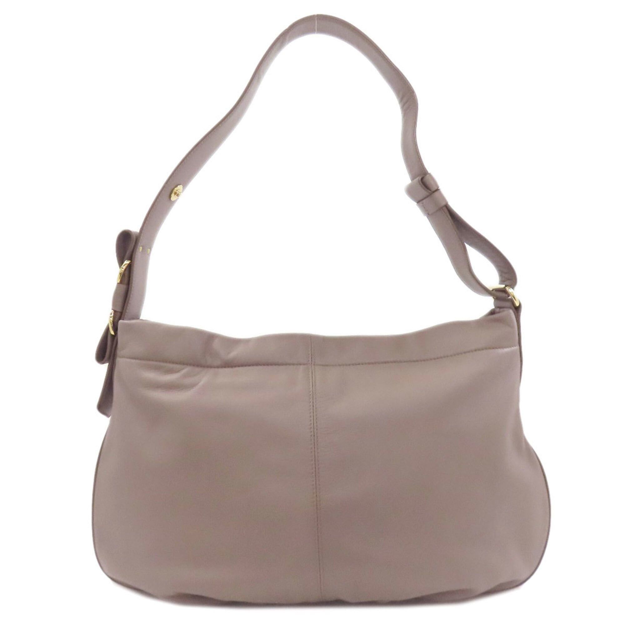 Salvatore Ferragamo Salvatore Ferragamo One-Shoulder Leather Shoulder Bag for Women Size ONE SIZE - 1 Thumbnail