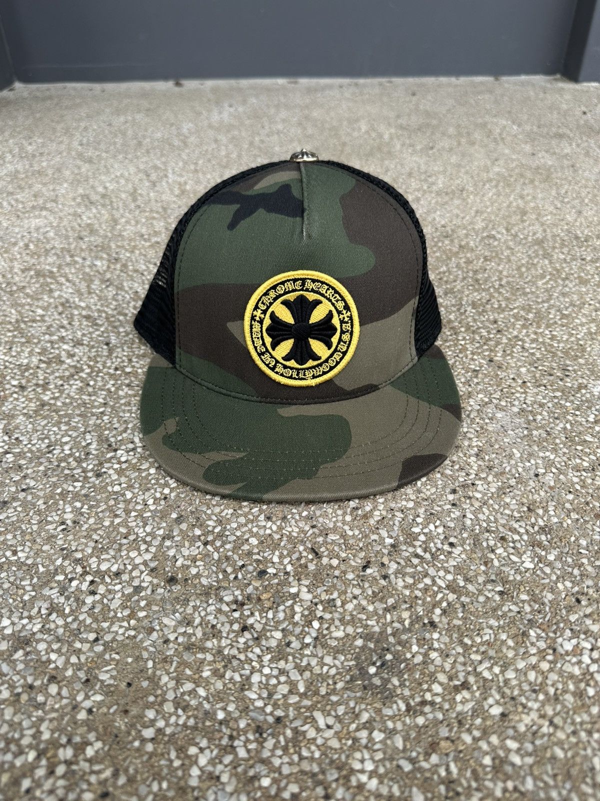 Chrome Hearts Chrome Hearts camo cross patch trucker hat Size ONE SIZE - 2 Thumbnail