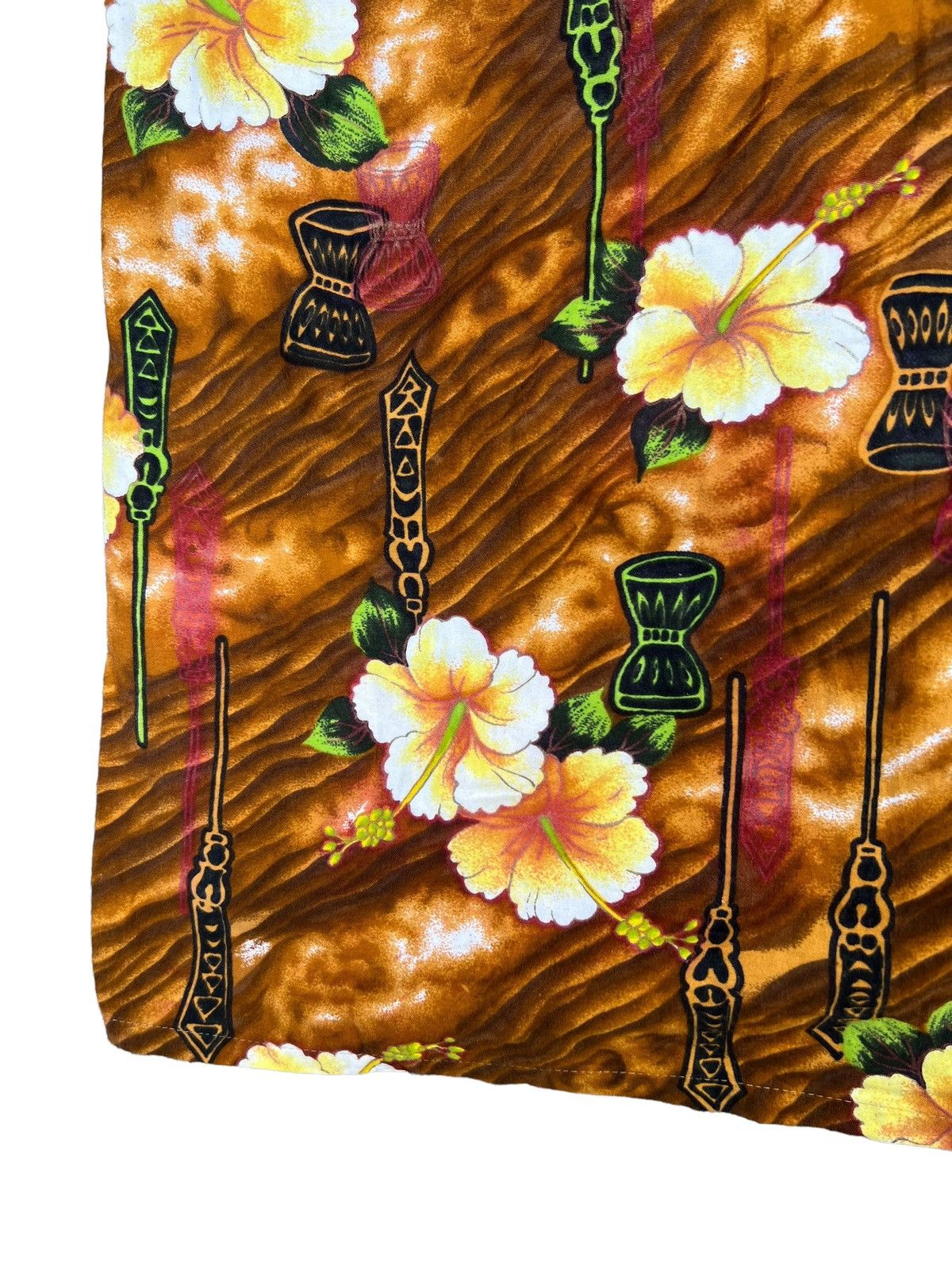 Vintage Vintage 70s Hawaiian Imperial Djembe Bongo Hawaii Shirt Size US S / EU 44-46 / 1 - 19 Thumbnail