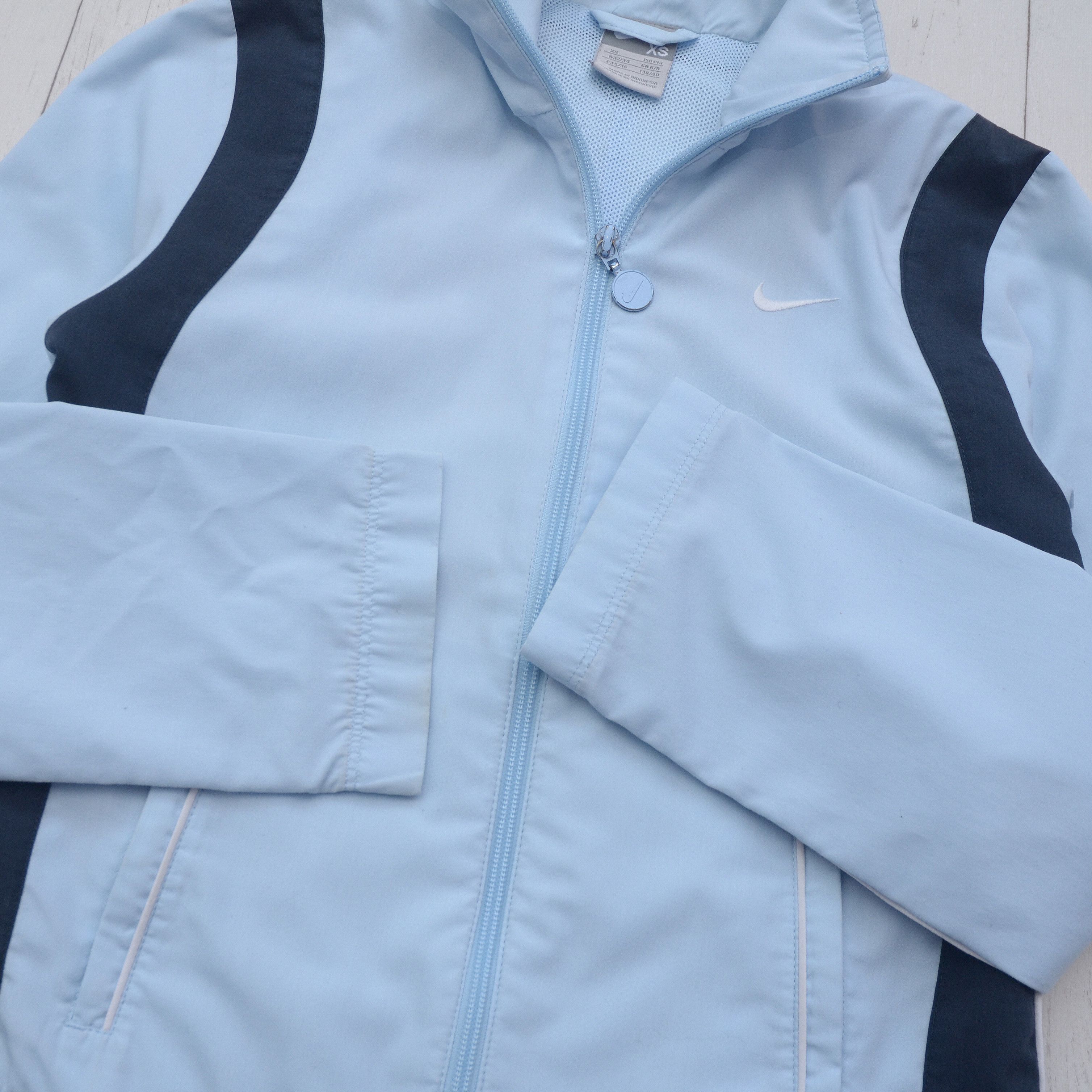 Nike Vintage Nike Mini Swoosh Light Zip Jacket Windbreaker Size XS / US 0-2 / IT 36-38 - 6 Thumbnail