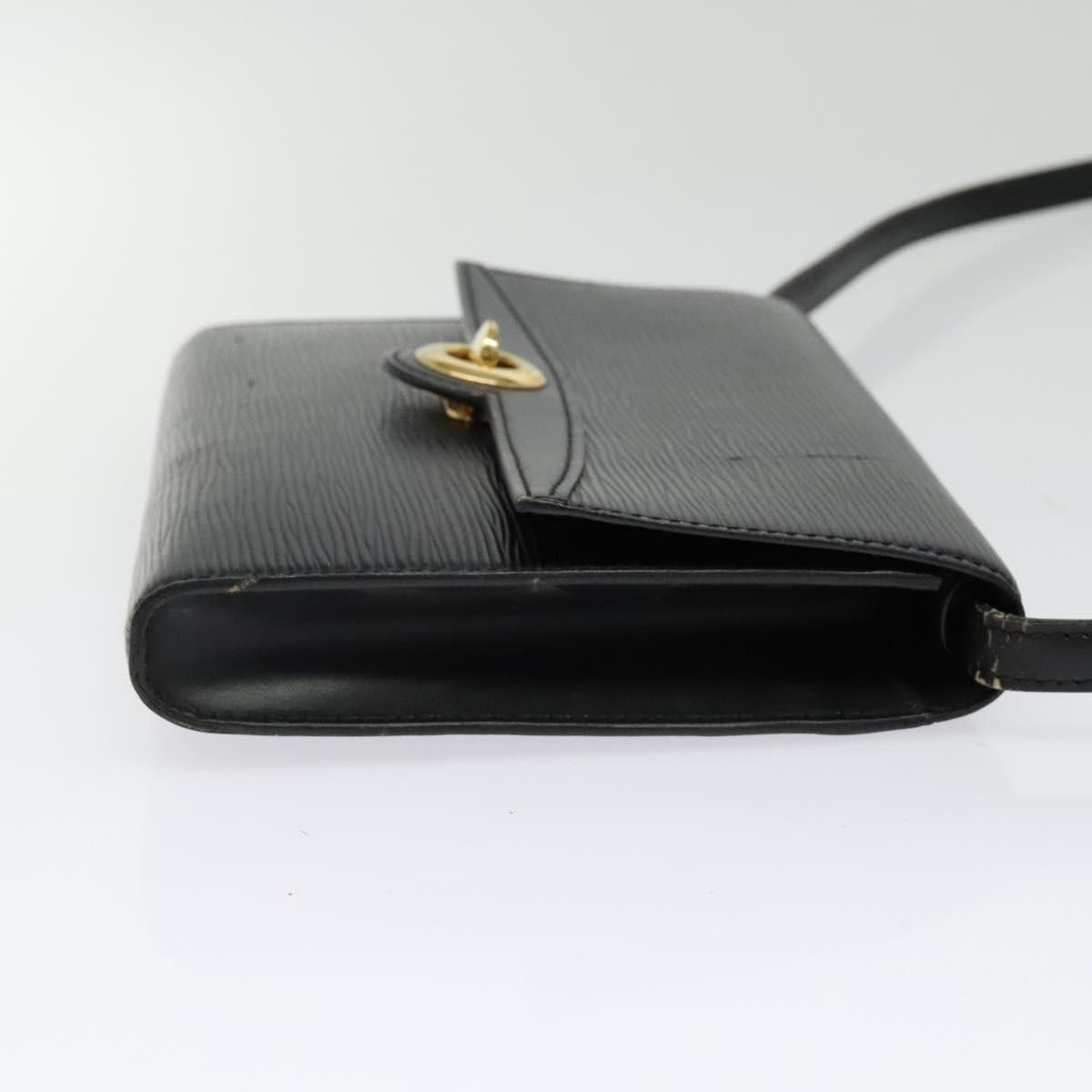 Louis Vuitton LOUIS VUITTON Epi Pochette Arche Shoulder Bag Black Noir Size ONE SIZE - 5 Thumbnail