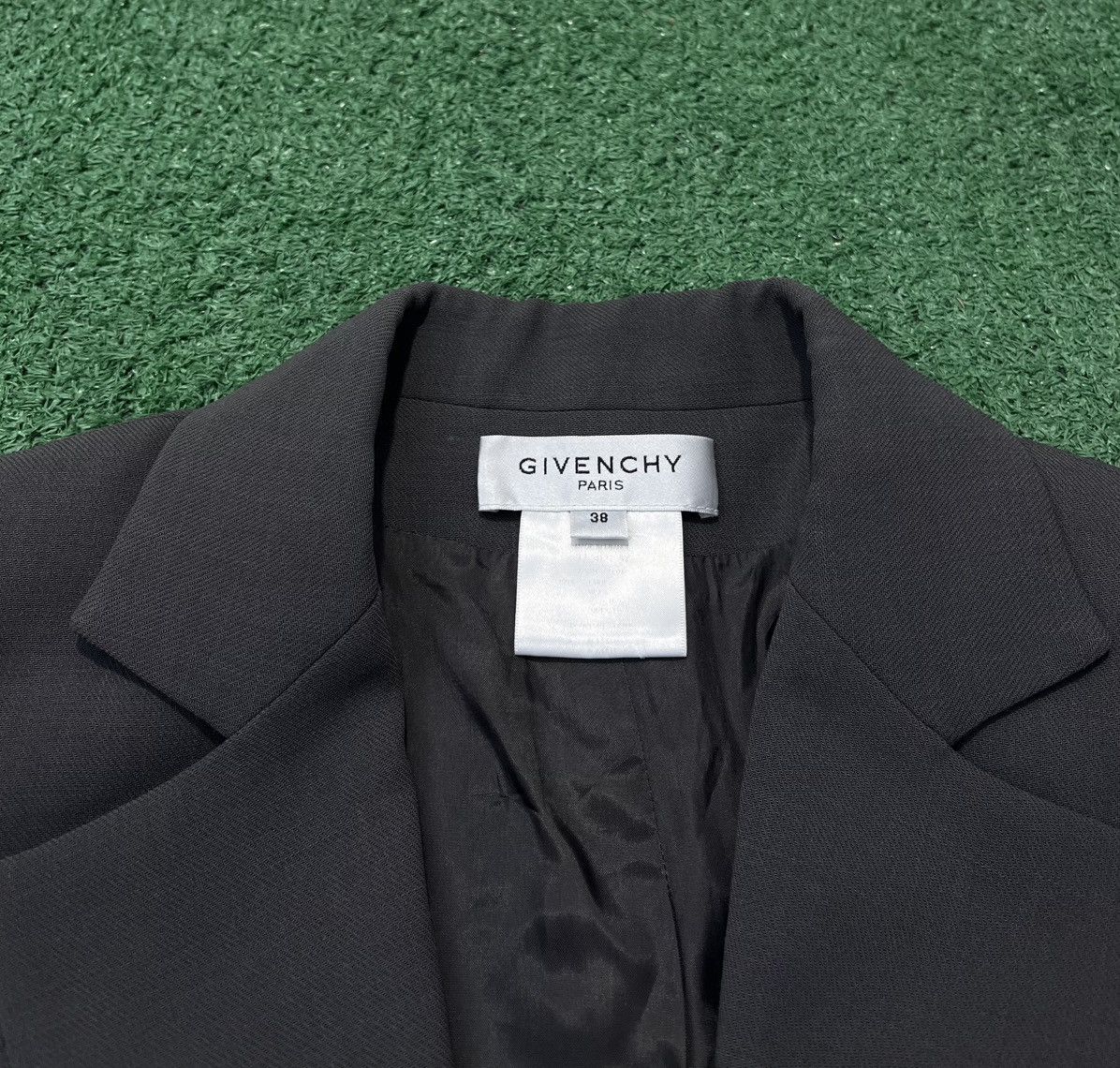 Givenchy Givenchy Grey Wool Blazer Women Made in France Size S / US 4 / IT 40 - 3 Thumbnail