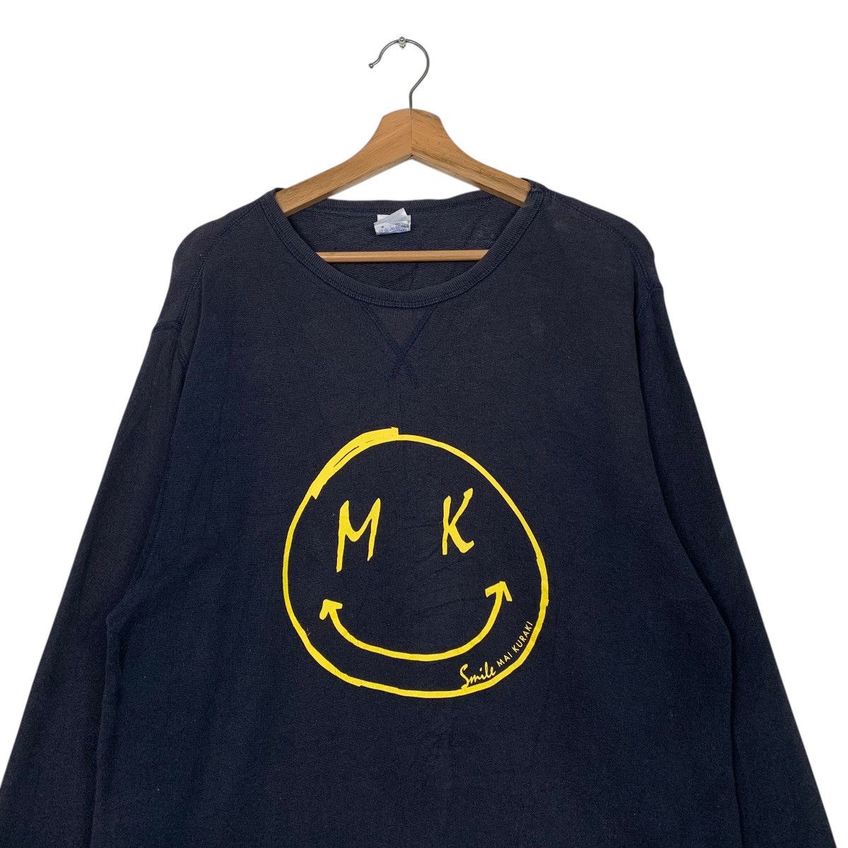 Japanese Brand Smile Mai Kuraki Crewneck Sweatshirt Size US XL / EU 56 / 4 - 2 Thumbnail