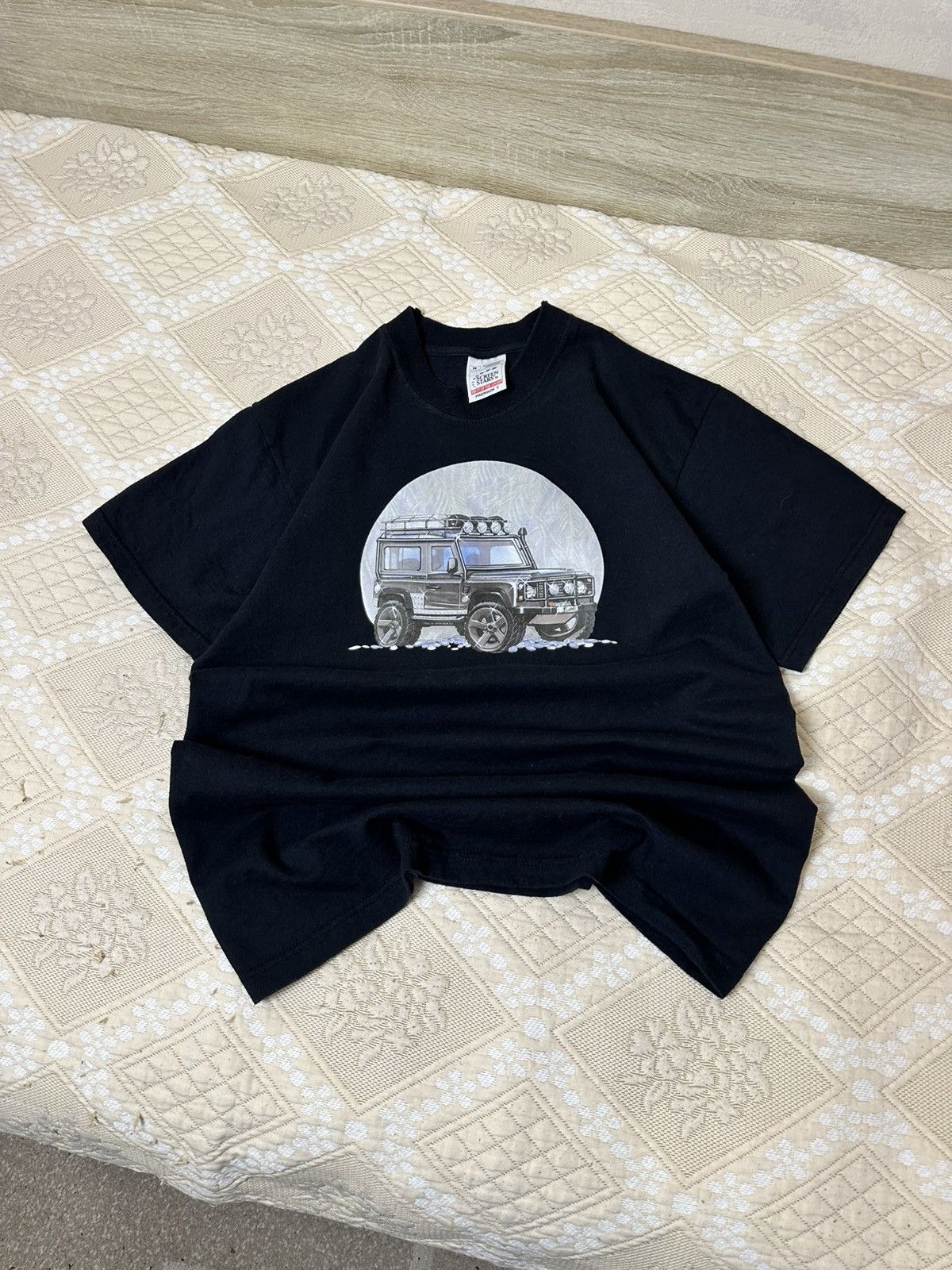 Vintage 🔥 90s Land Rover Defender Vintage T Shirt Aston Martin Ford Size US M / EU 48-50 / 2 - 1 Thumbnail