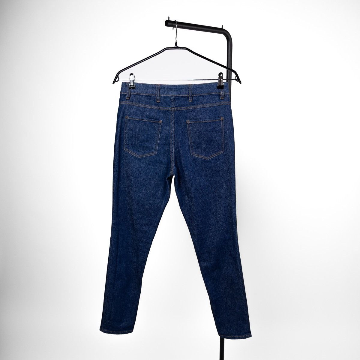 Sandro Sandro Paris Womens Blue Jeans Slim Fit Mid Rise Zip Closure Size 28" / US 6 / IT 42 - 3 Thumbnail