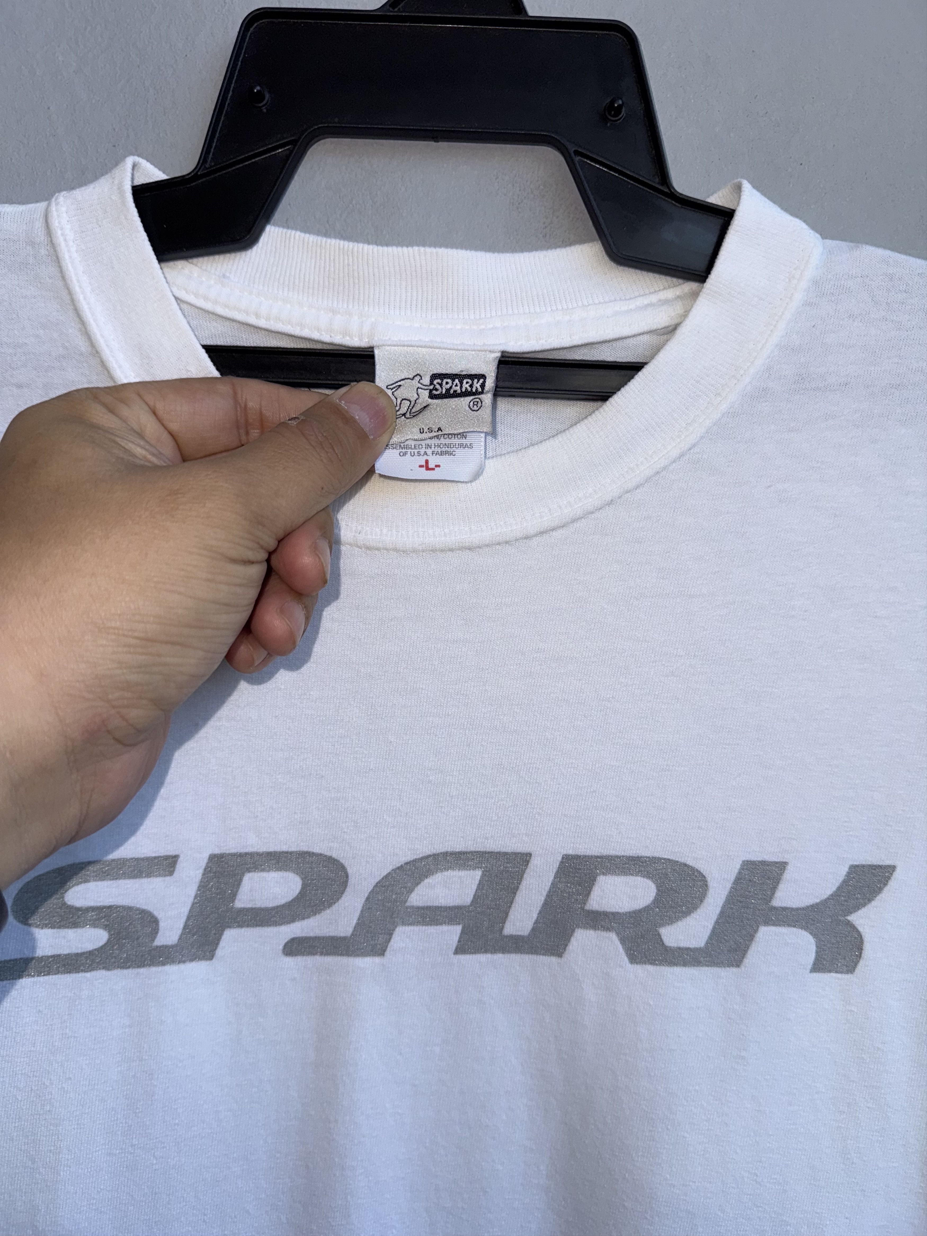 Other Vintage 90s Spark Skate Tee Size US L / EU 52-54 / 3 - 3 Thumbnail