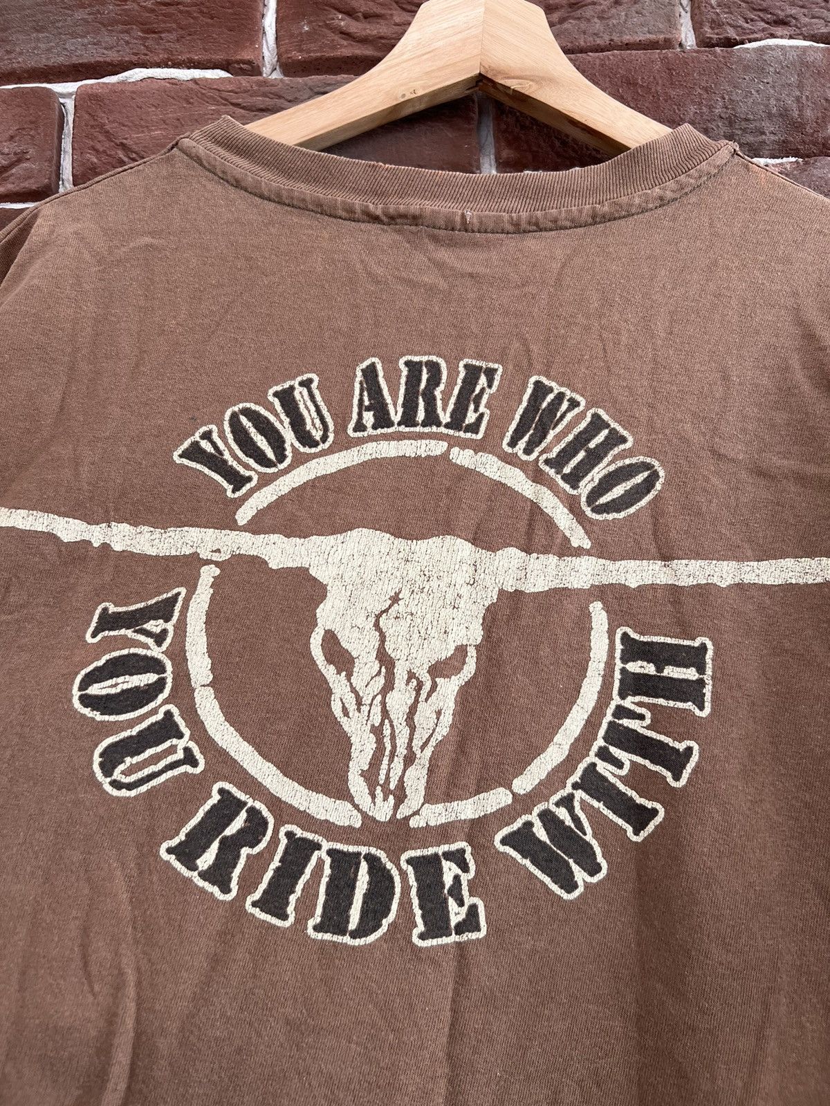 Band Tees 90s Brooks And Dunn Band Tee Promo Music Country Skull Album Size US L / EU 52-54 / 3 - 7 Thumbnail