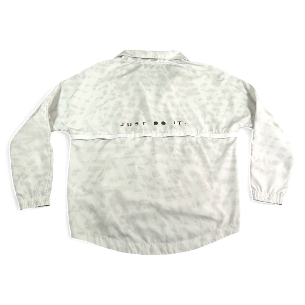 Nike Nike Running Pullover Womens LARGE White Pullover Quarter Zip Brush Texture Size L / US 10 / IT 46 - 7 Thumbnail