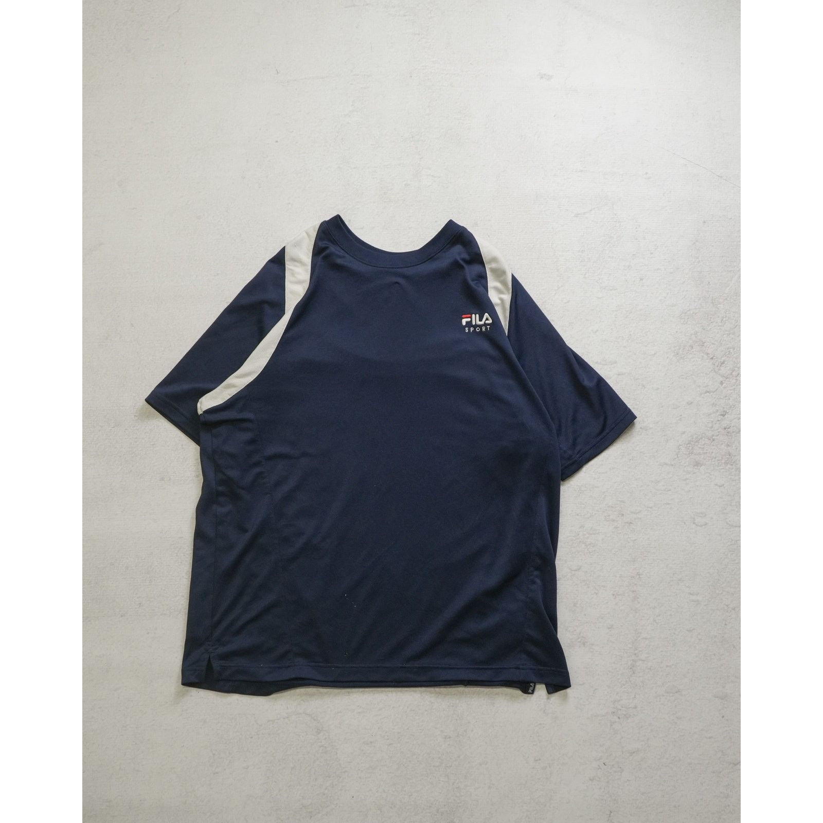 Fila Vintage 90s Fila Blue Regular Jersey - Men's Large Size US L / EU 52-54 / 3 - 1 Thumbnail