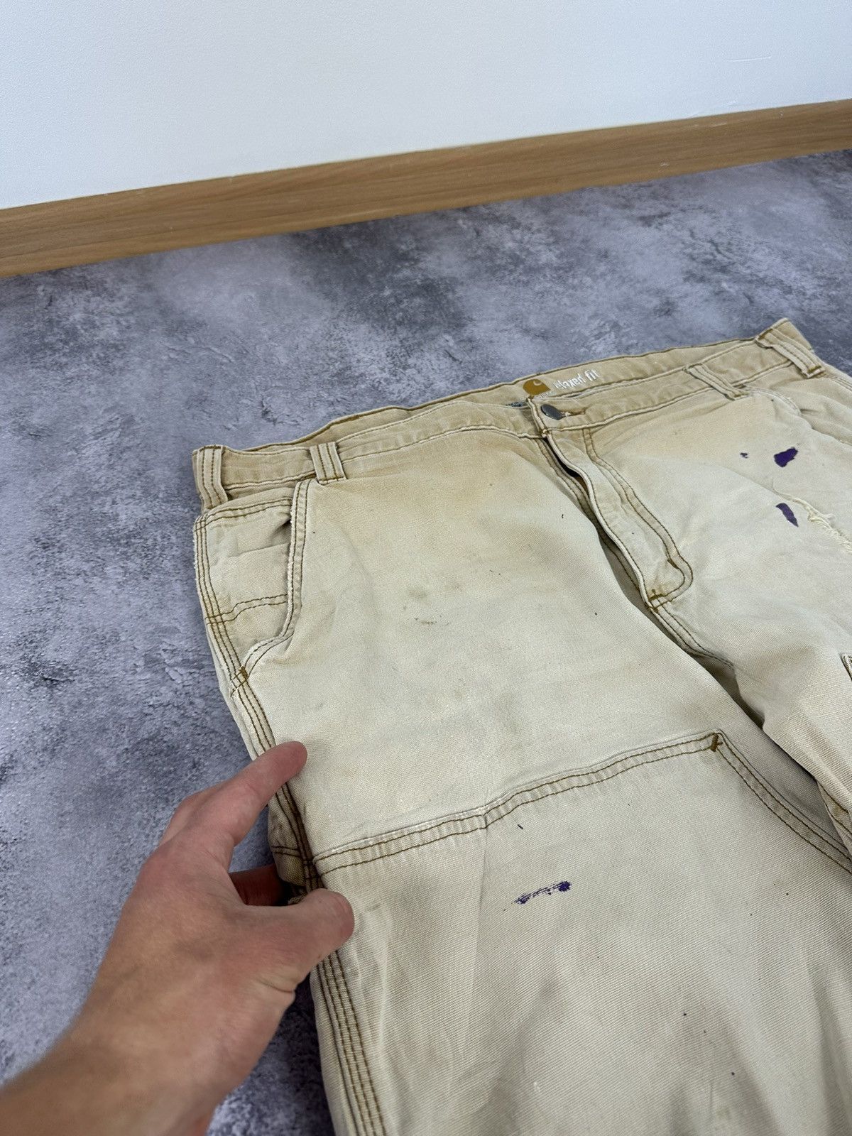 Carhartt Vintage Carhartt Double Knee Cargo Distressed USA Work Pants Size US 40 / EU 56 - 15 Thumbnail