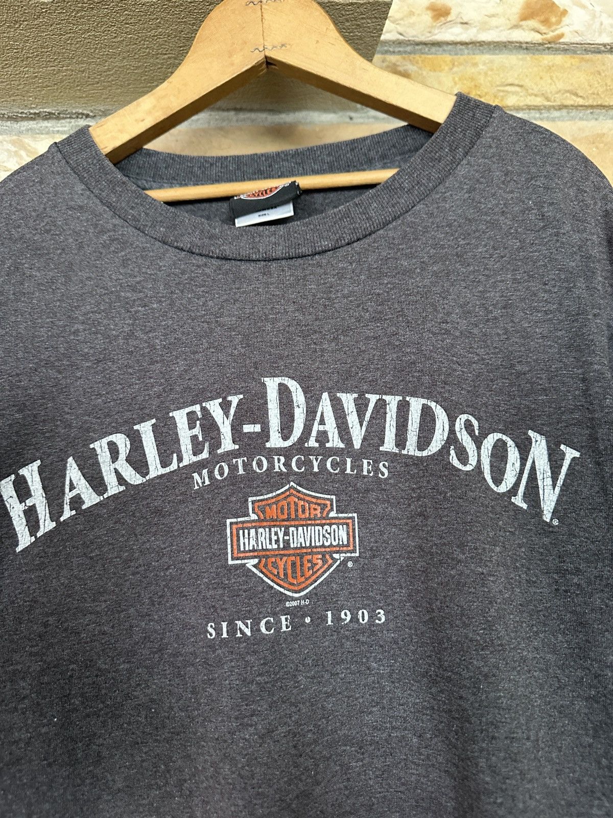 Harley Davidson Vintage Y2K Harley Davidson Thunder Road Graphic Tee Size US L / EU 52-54 / 3 - 2 Thumbnail