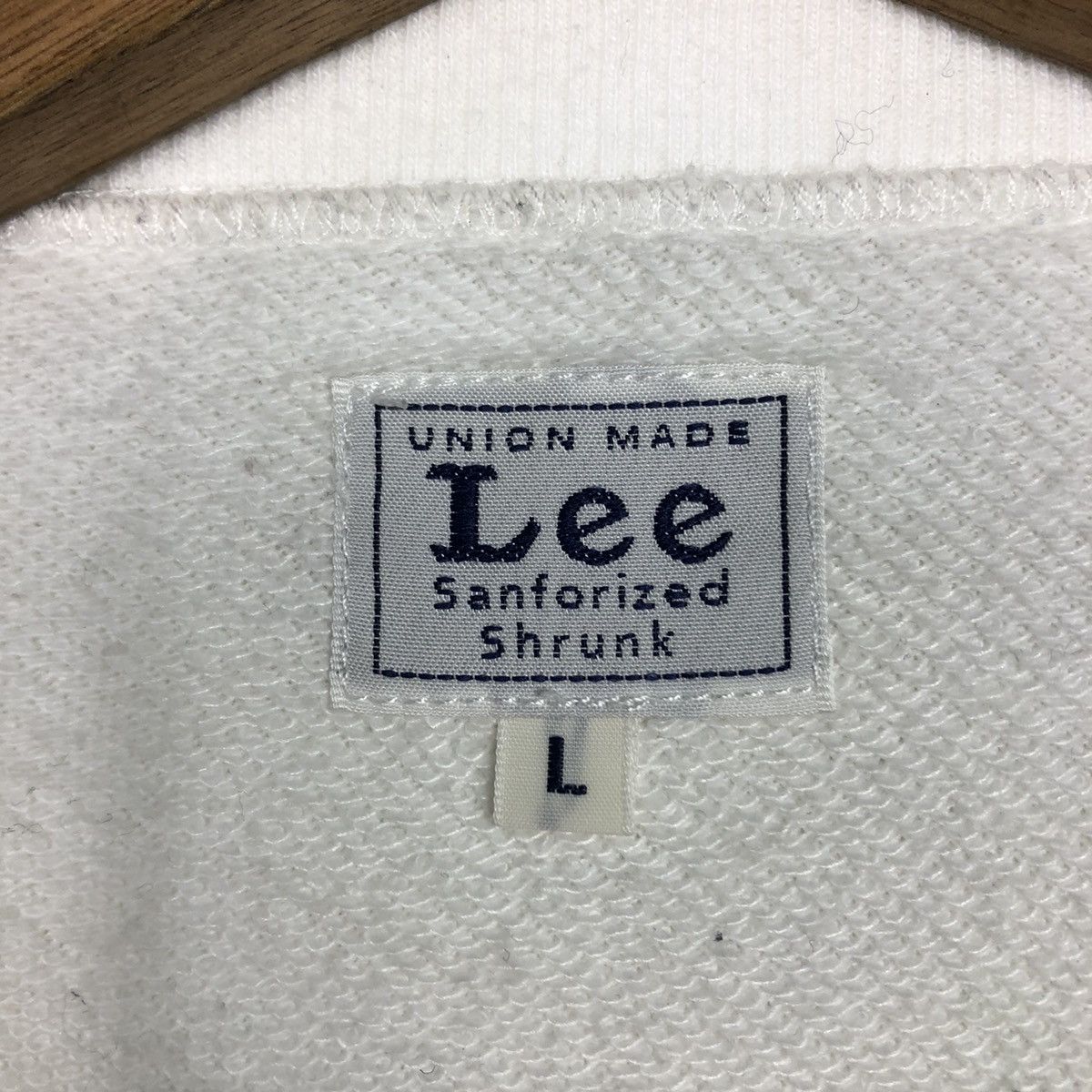 Japanese Brand 📌Vintage Sweatshirt Crewneck Lee Union Made Big Logo Size US L / EU 52-54 / 3 - 14 Thumbnail