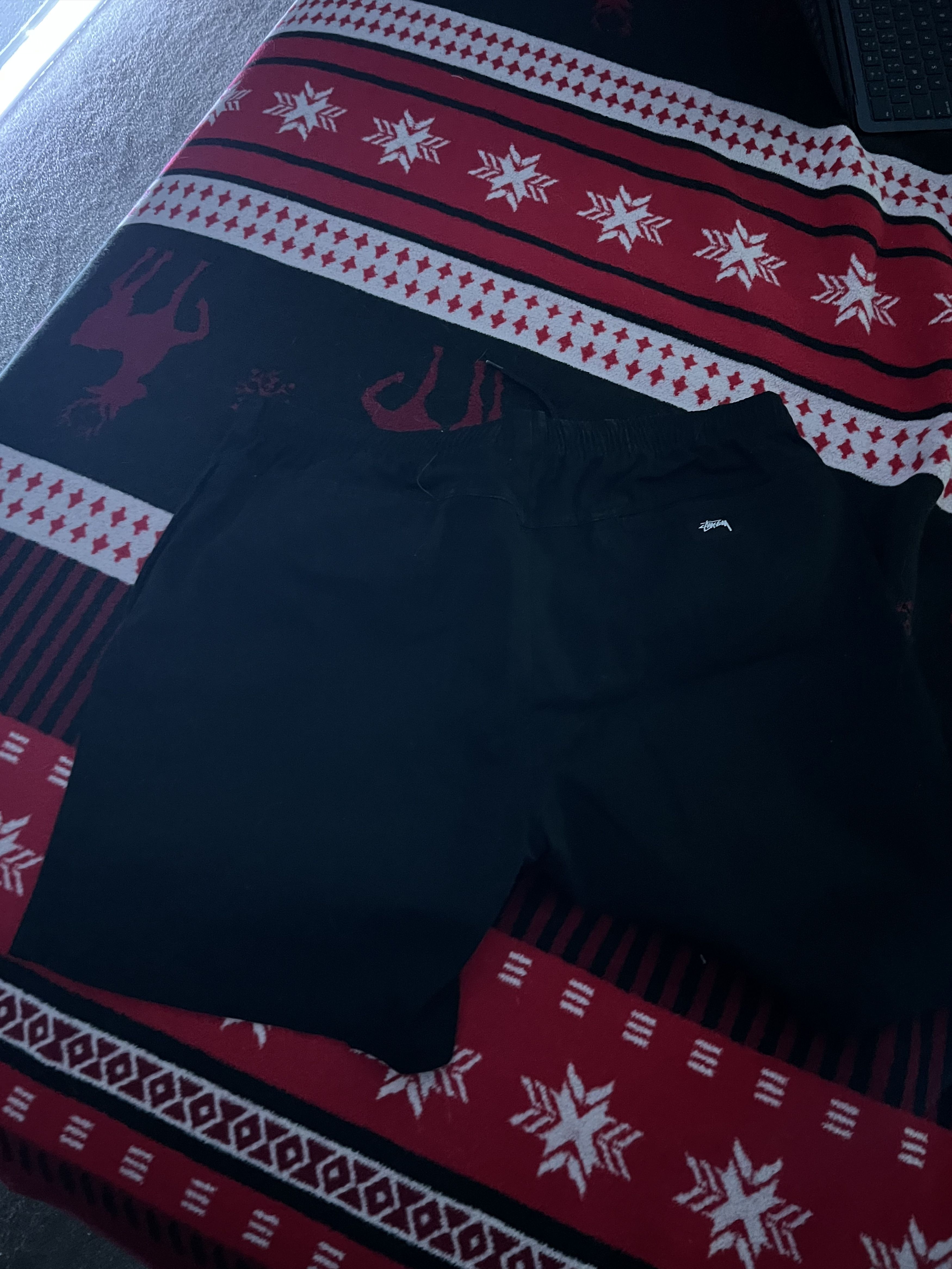 Stussy Stussy Black Board Shorts Size US 32 / EU 48 - 3 Thumbnail