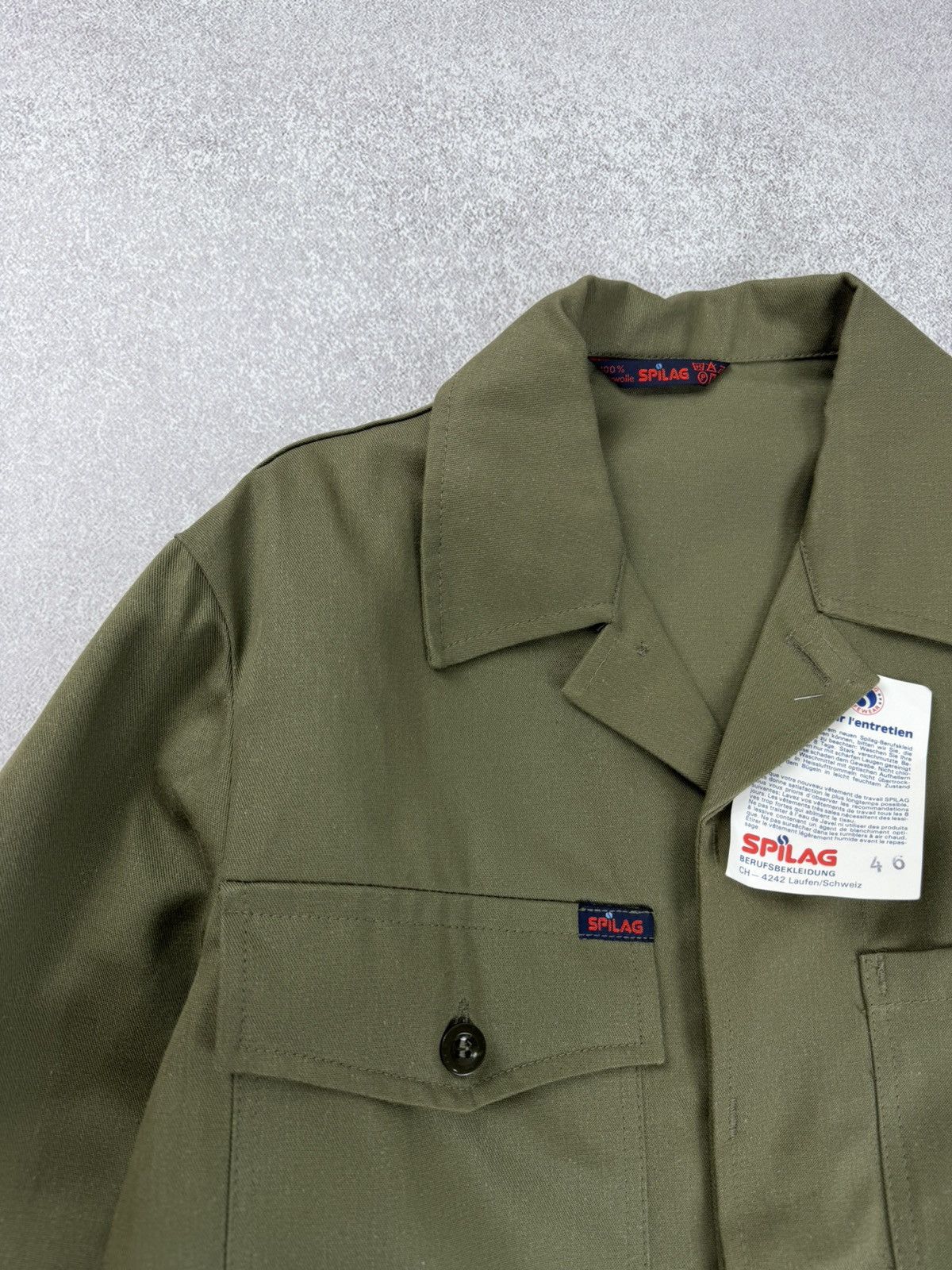 Le Laboureur Vintage Spilag French Workwear Chore Jacket Size 46 NEW Size US S / EU 44-46 / 1 - 7 Thumbnail