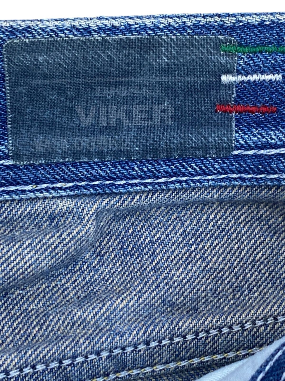 Diesel Diesel Brand Acid Blue Wash Distressed Style Loose Jeans Size US 34 / EU 50 - 15 Thumbnail