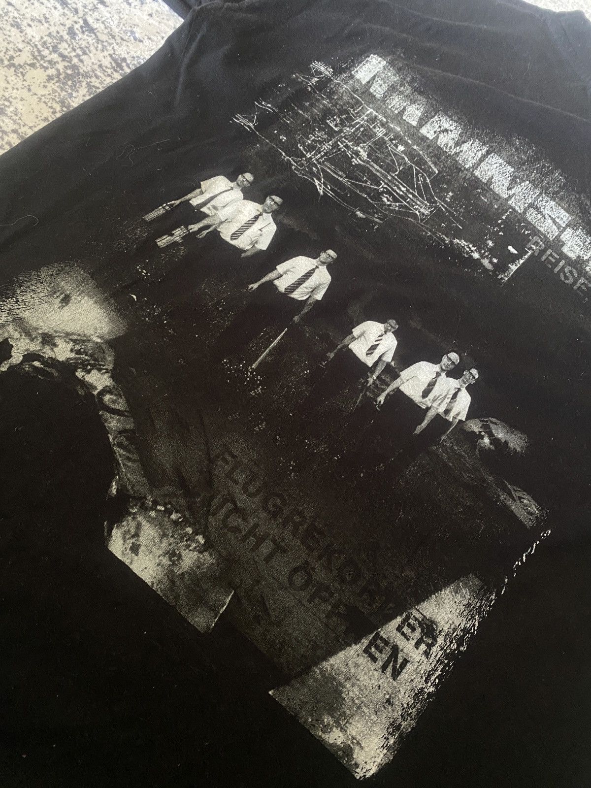 Band Tees Rammstein reise reise ultra rare fullprint vintage te 00s Size US L / EU 52-54 / 3 - 6 Thumbnail