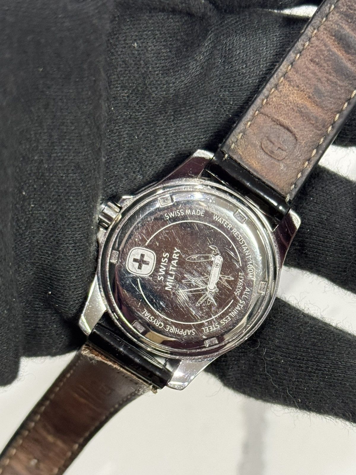 Swissgear Swiss Military Rhinestone Watch w/ Patent Leather Strap Size ONE SIZE - 8 Thumbnail