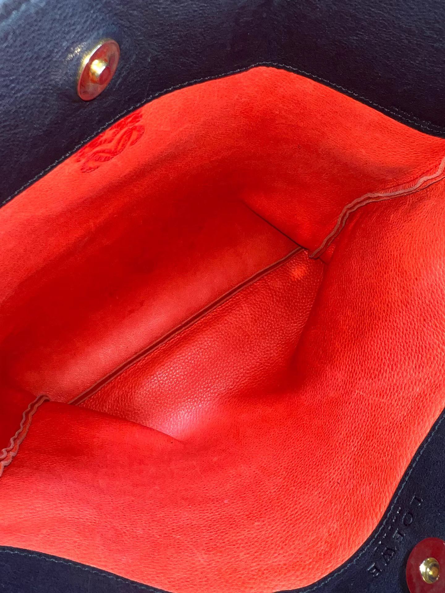 Loewe LOEWE Suede Notebook Tote Bag Size ONE SIZE - 6 Thumbnail