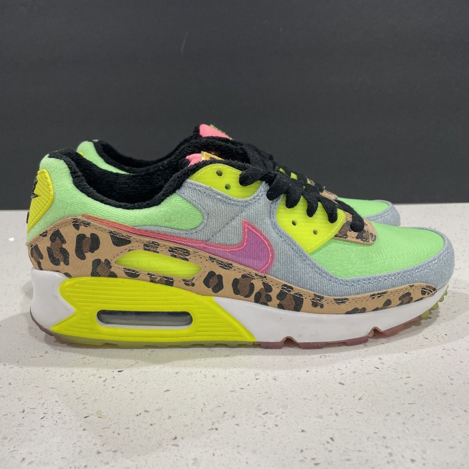 Nike Nike Air Max 90 LX Dancefloor LUX 90s Women’s 8 Pre-Owned Size US 8 / IT 38 - 6 Thumbnail