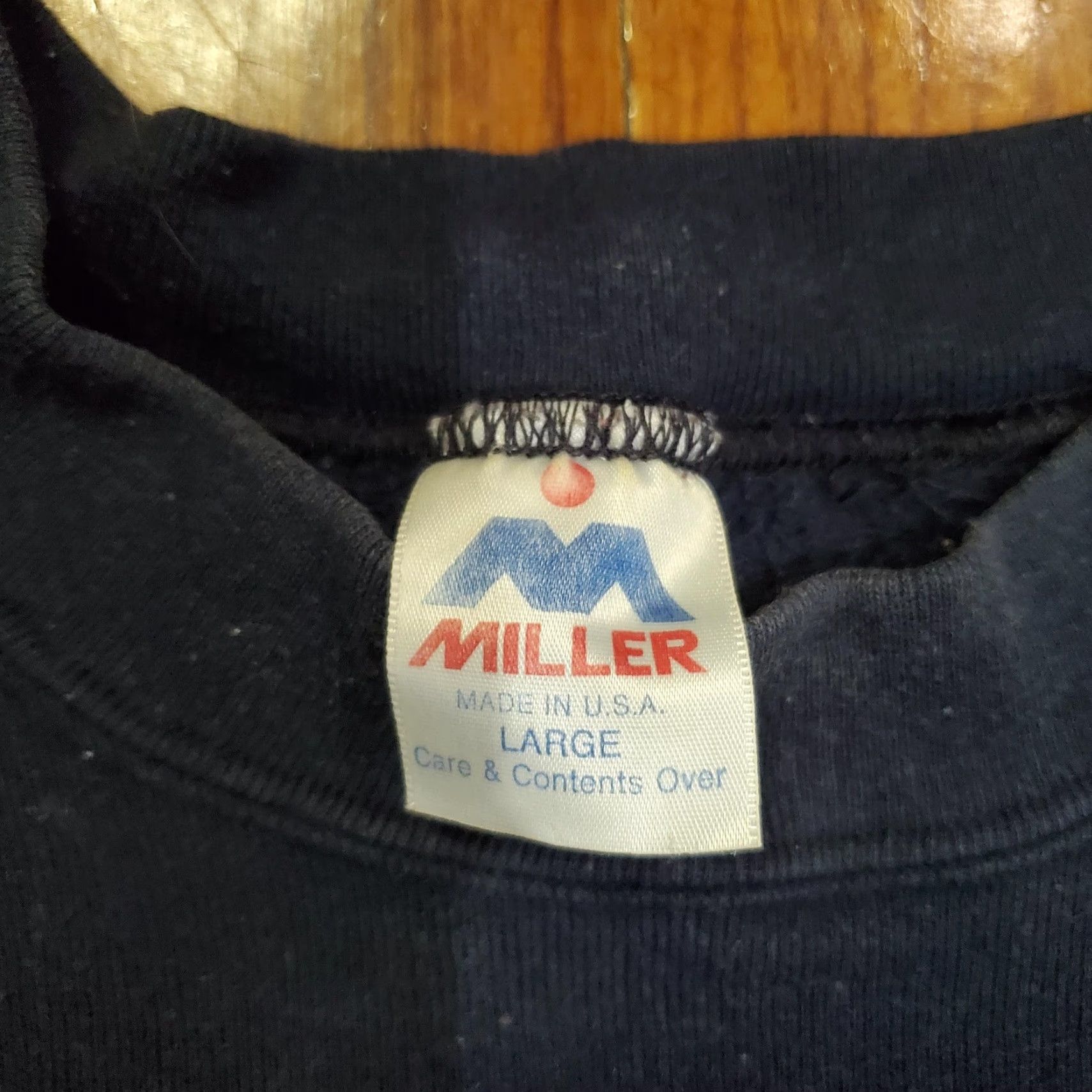 Vintage VINTAGE Miller Sweatshirt Mens Large Blue Graphic Siesta Key Anchor Nautical 90s Beach Pullover Crewneck Embroidered Size US L / EU 52-54 / 3 - 6 Thumbnail