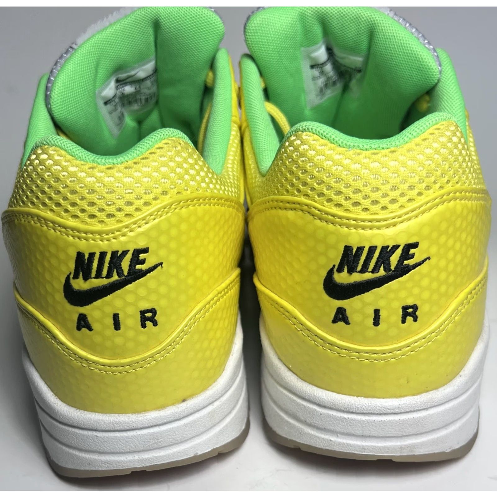 Nike Nike Air Max 1 FB Premium Qs Mercurial Pack VNDS Vibrant Yellow US 10 Nike Air Max 1 Mens Sneakers 2013 Yellow Extra Words Size ONE SIZE - 6 Thumbnail
