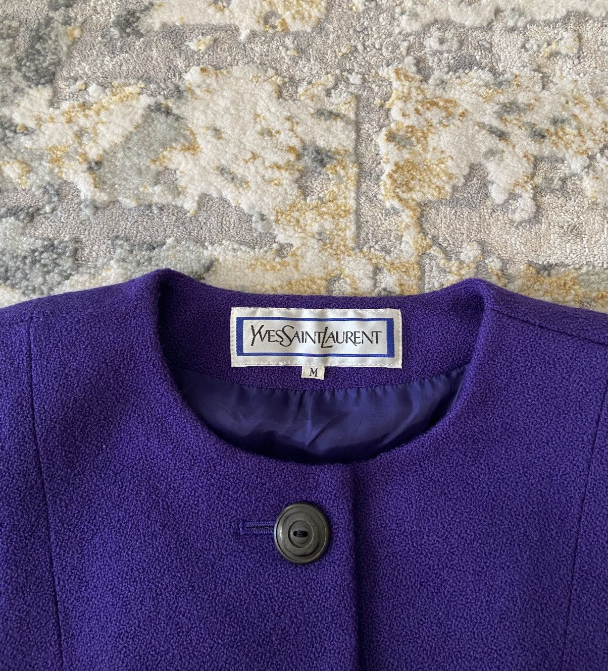Yves Saint Laurent YSL COAT MINIMALIST Size M / US 6-8 / IT 42-44 - 6 Thumbnail