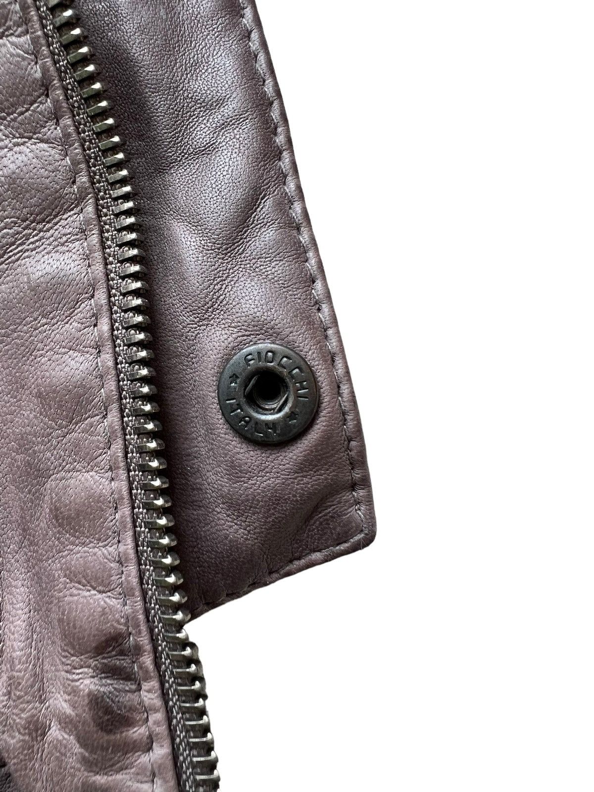Versace Versace Collection Dirty Patina Lamb Leather Jacket Size US M / EU 48-50 / 2 - 21 Thumbnail