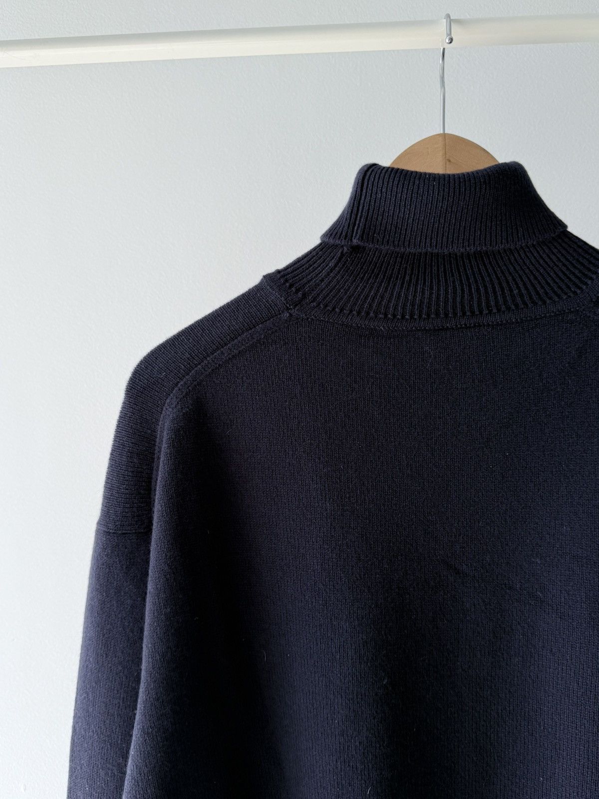 Fedeli NWT Fedeli Navy Blue Cashmere Turtleneck Sweater Size US XXL / EU 58 / 5 - 7 Thumbnail
