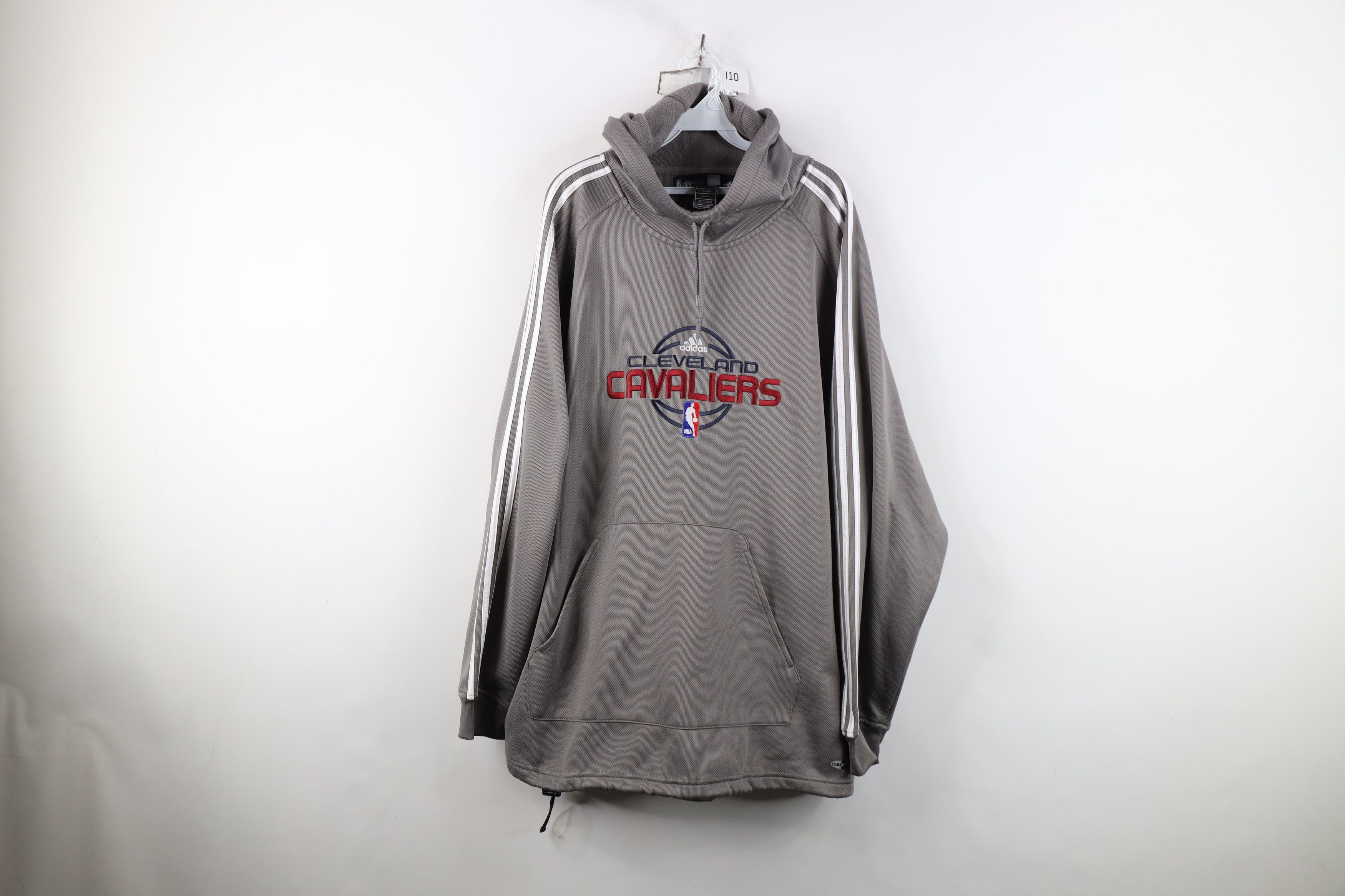 Adidas Vintage Y2K Adidas Cavaliers Basketball Hoodie Gray Size US XL / EU 56 / 4 - 1 Thumbnail