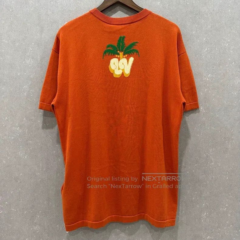 Louis Vuitton Louis Vuitton Orange T-shirt Size US M / EU 48-50 / 2 - 2 Thumbnail