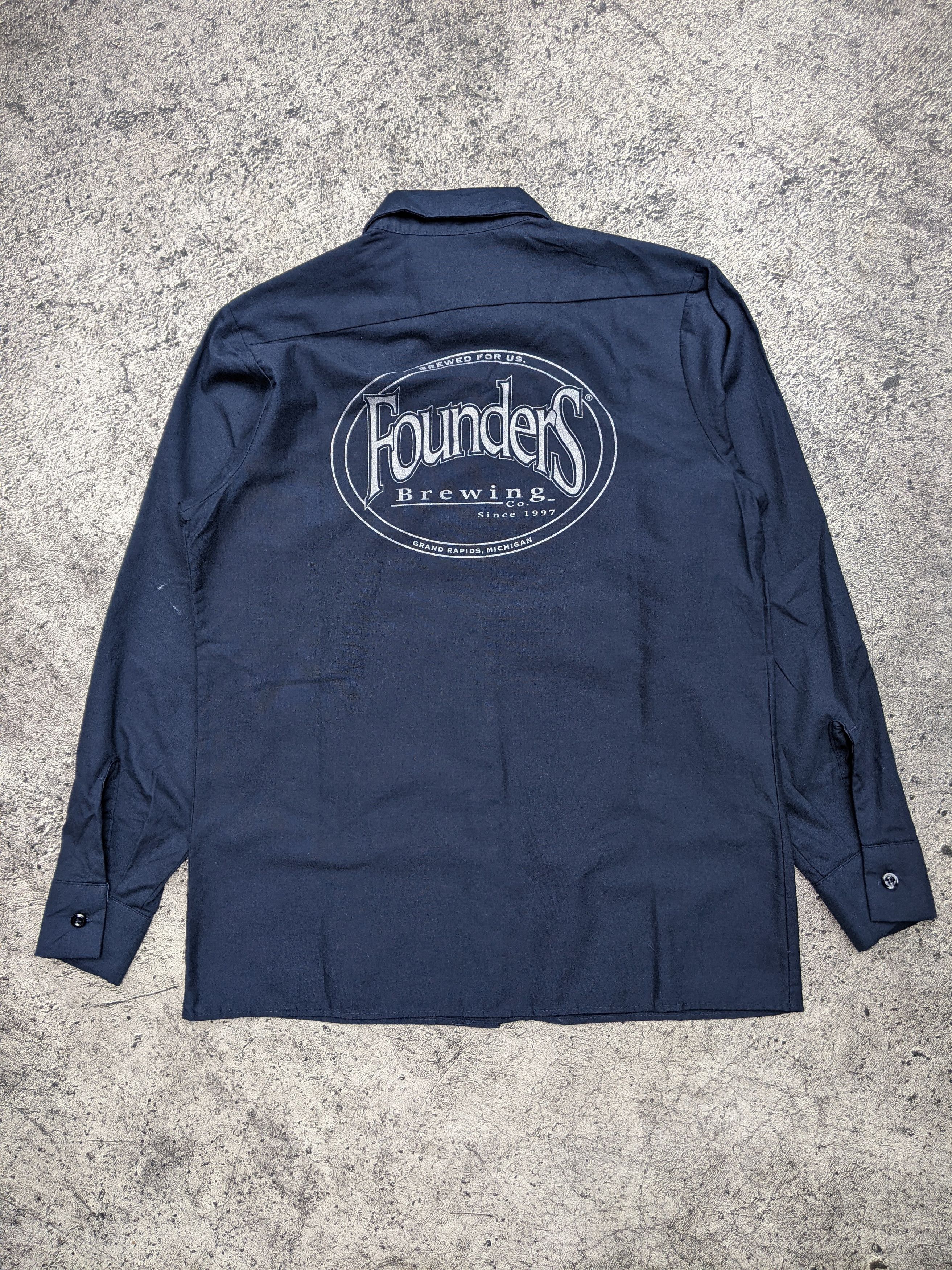 Red Kap Founders Beer Brewing Work Shirt Size US S / EU 44-46 / 1 - 4 Thumbnail