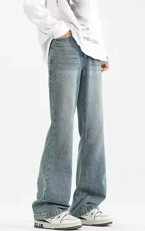 Japanese Brand Loose Retro Letter Print White Long Sleeve T-Shirt Size US M / EU 48-50 / 2 - 7 Thumbnail